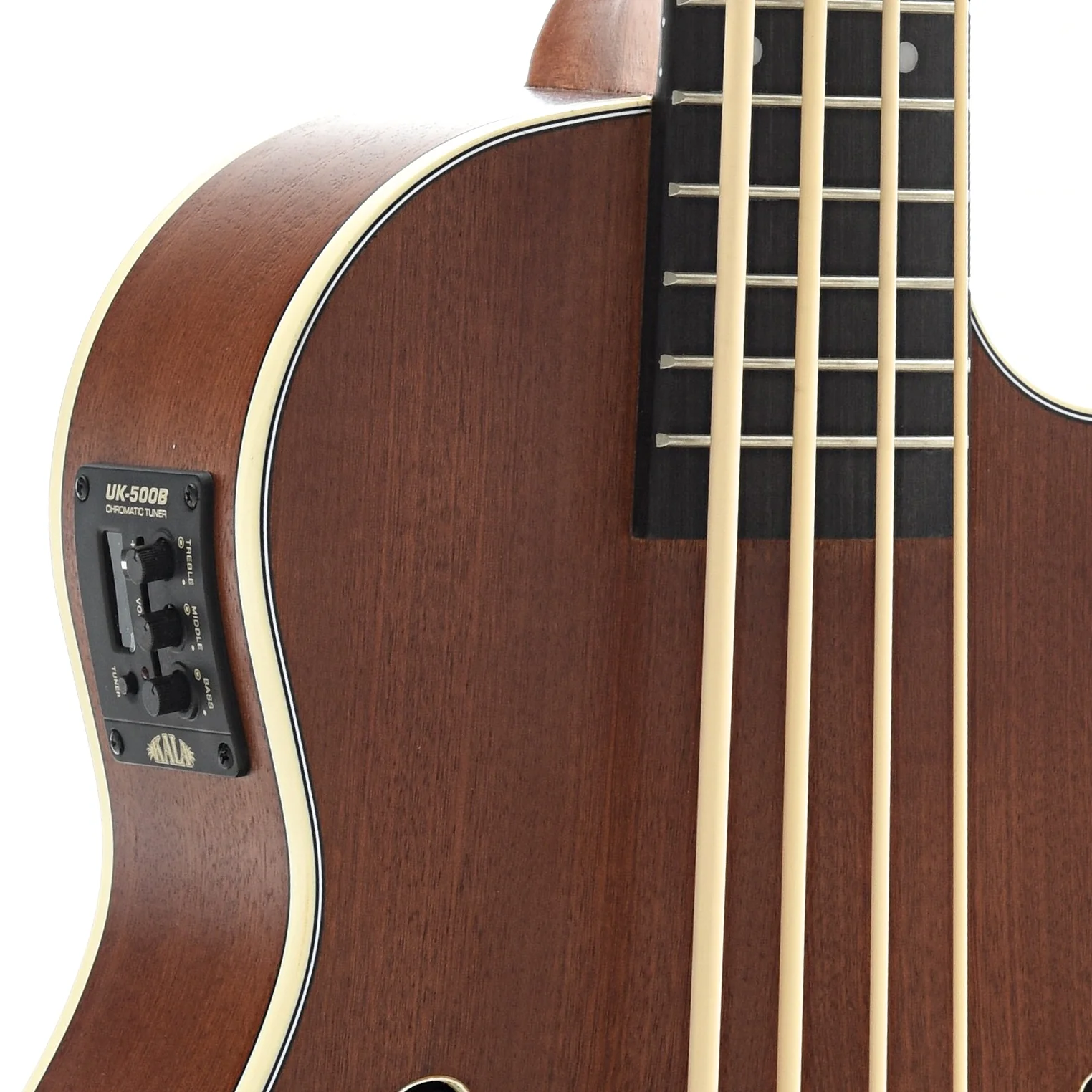 Kala U-Bass Journeyman Fretted Mini-Bass & Gigbag - Image 4