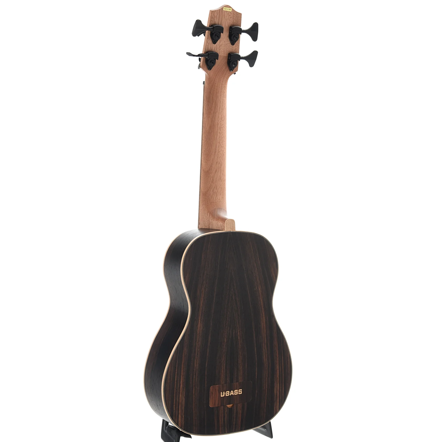 Kala U-Bass Striped Ebony Fretted Mini-Bass & Gigbag - Image 10
