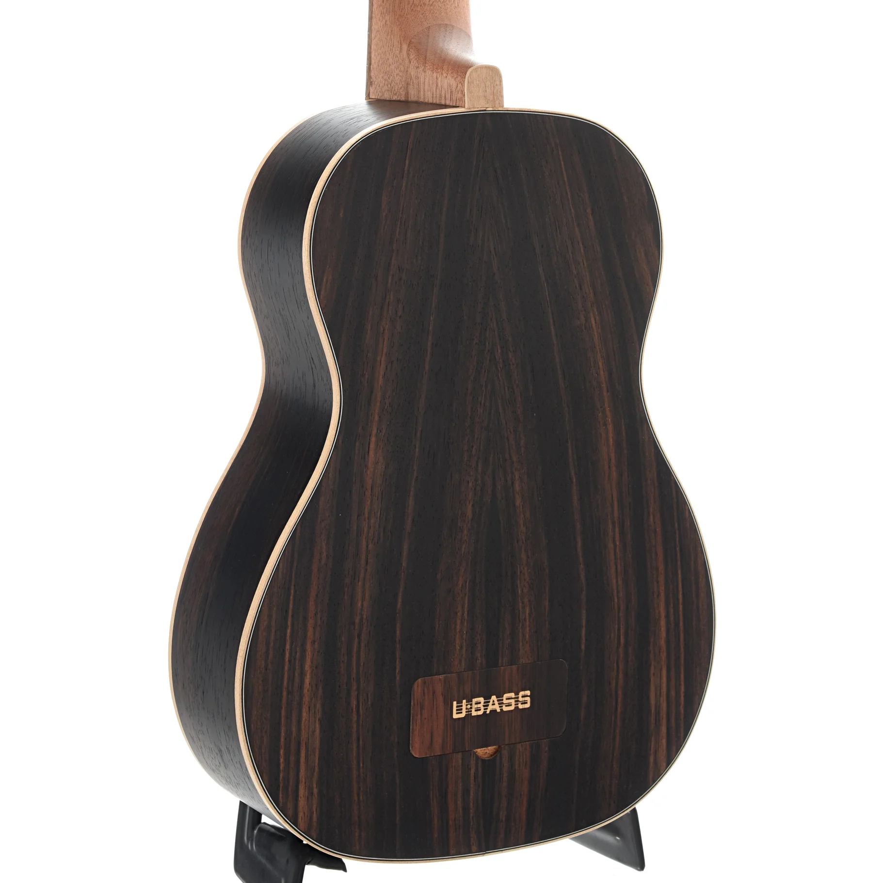 Kala U-Bass Striped Ebony Fretted Mini-Bass & Gigbag - Image 9