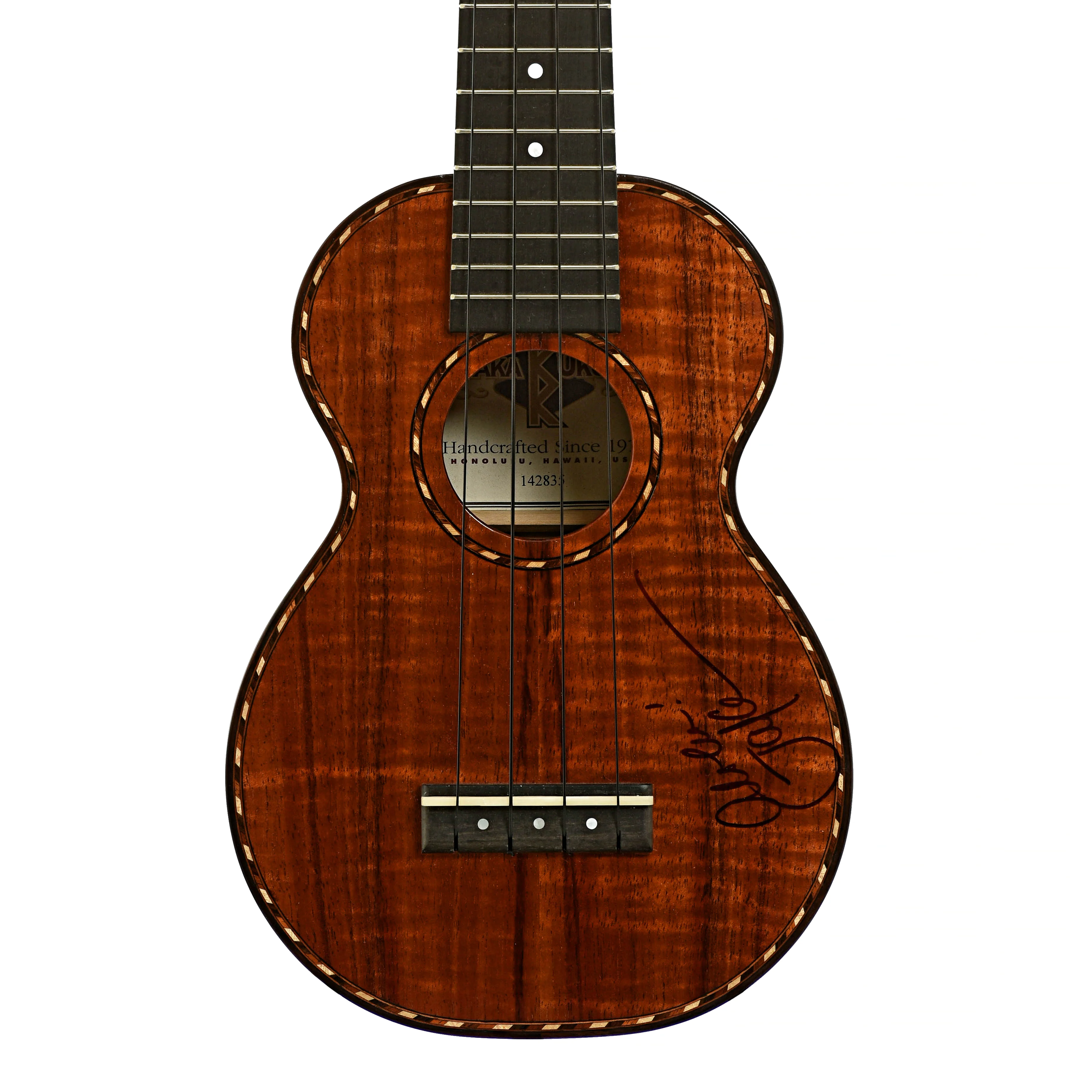 Kamaka HF-1D Deluxe Soprano Ukulele (2014) - Image 2