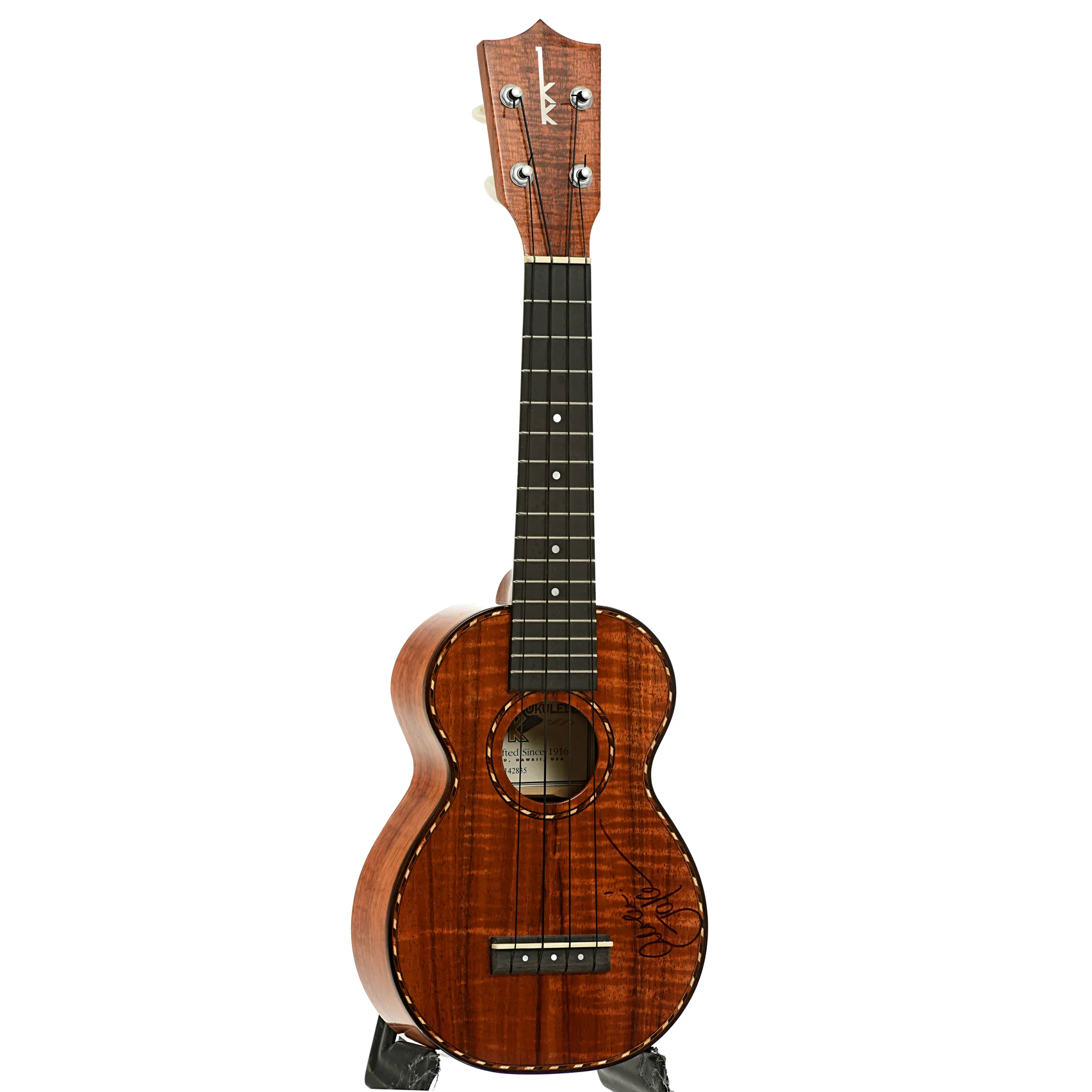 Kamaka HF-1D Deluxe Soprano Ukulele (2014) - Image 3