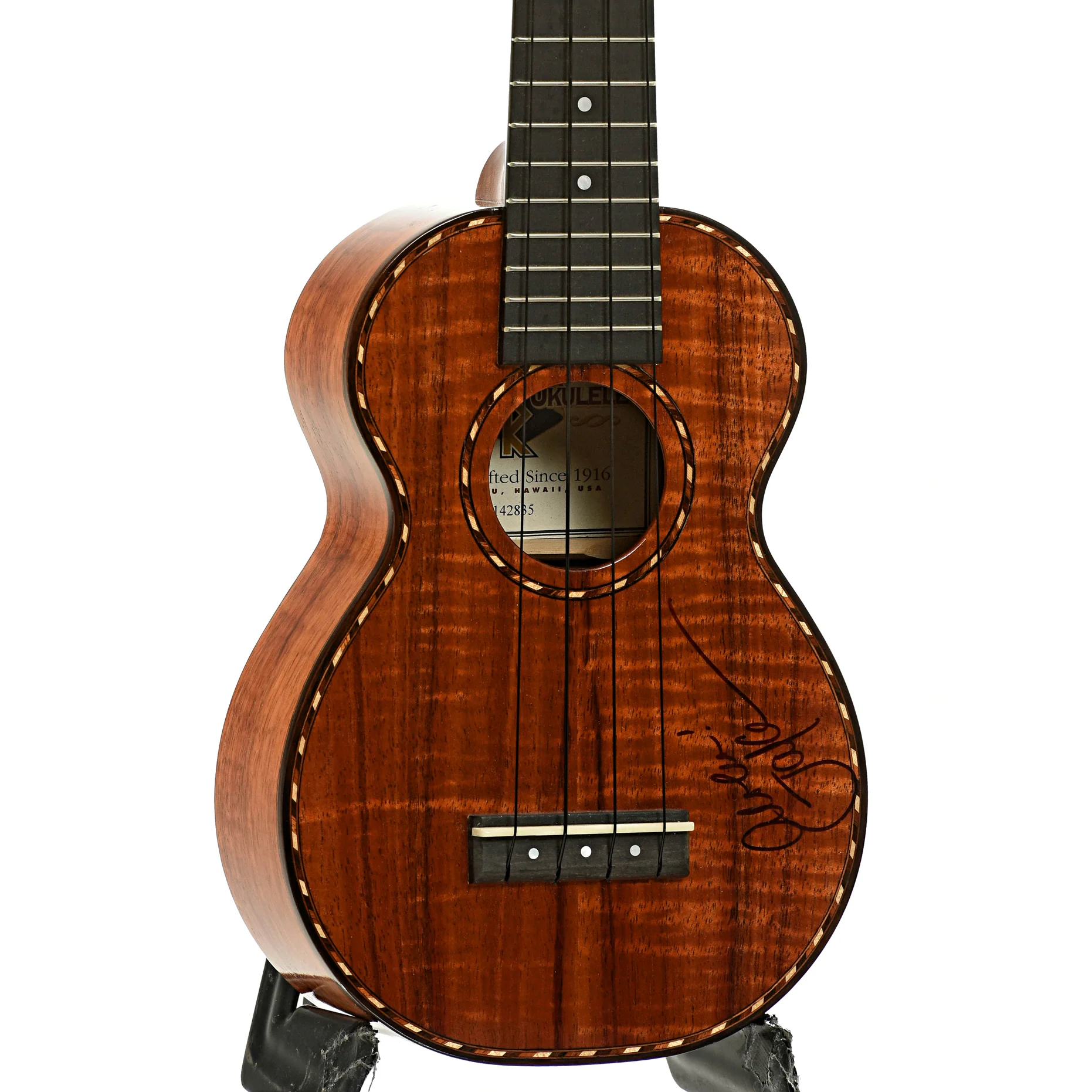Kamaka HF-1D Deluxe Soprano Ukulele (2014) - Image 4
