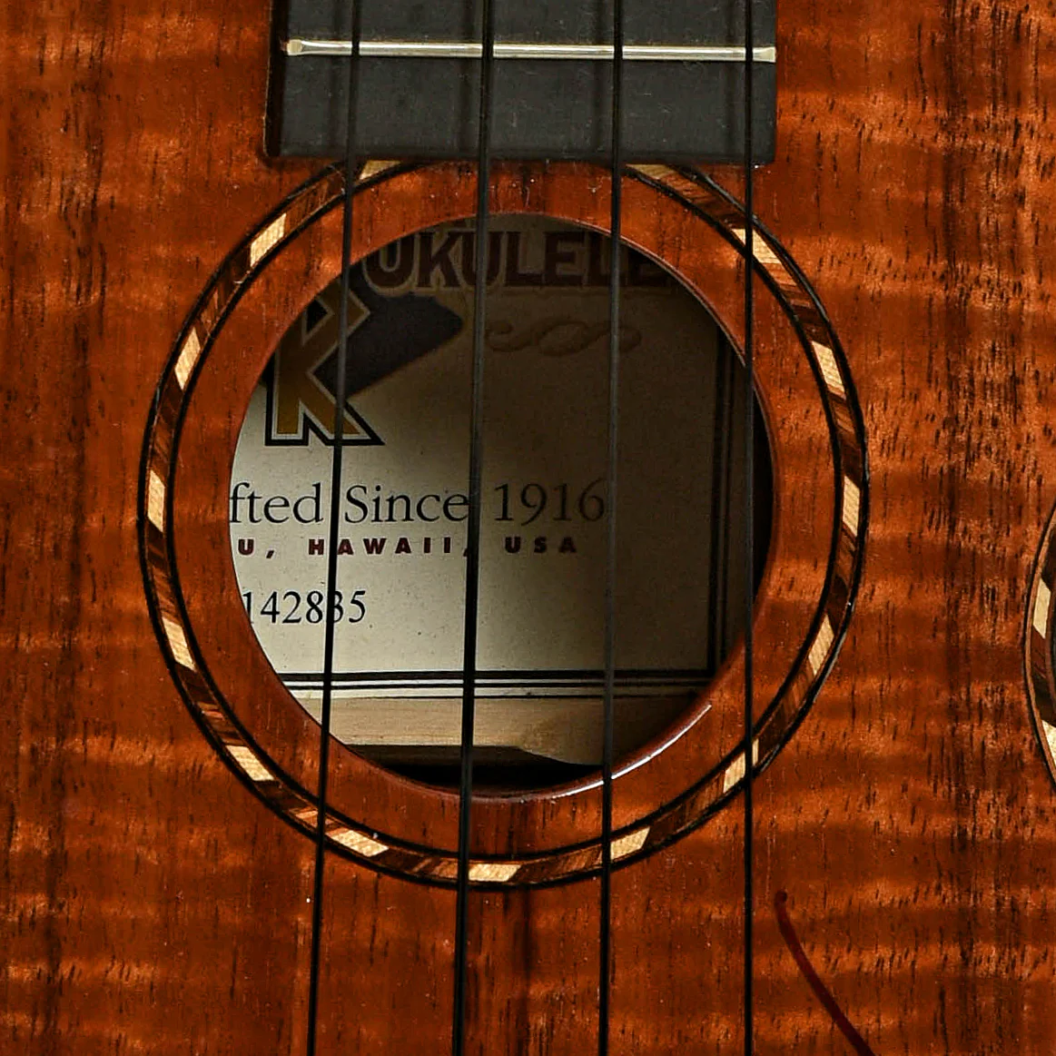 Kamaka HF-1D Deluxe Soprano Ukulele (2014) - Image 6