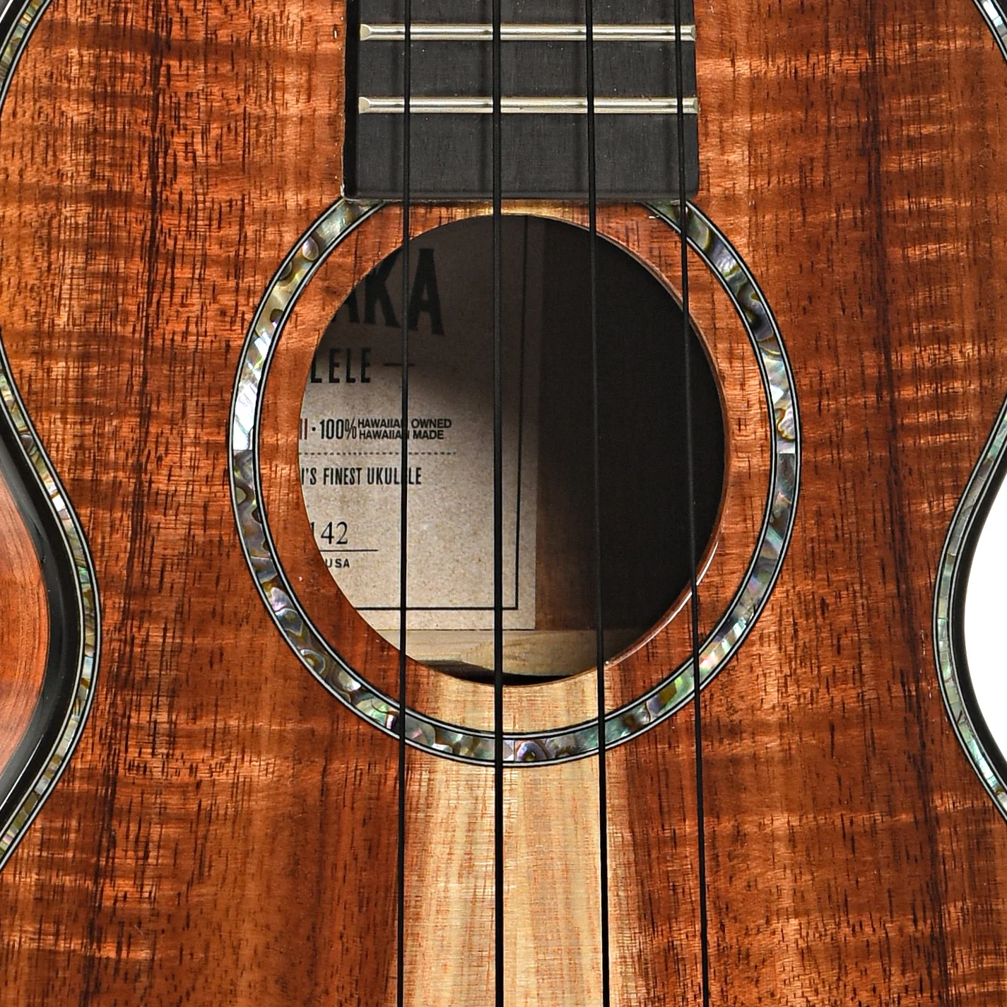 Kamaka HF-2 D2I Deluxe Concert Ukulele (2021) - Image 6