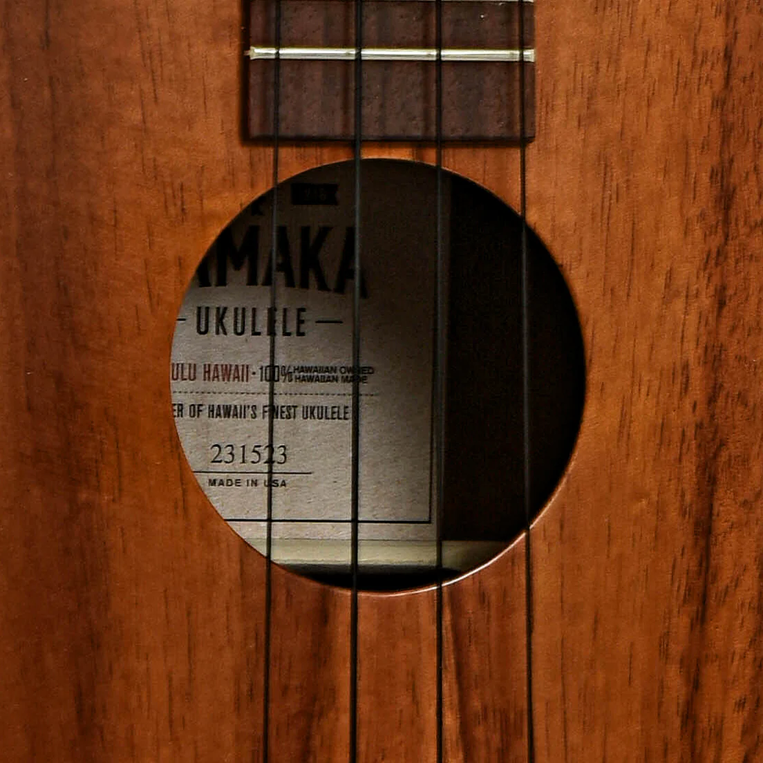 Kamaka HF-3 Tenor Ukulele (2023) - Image 6