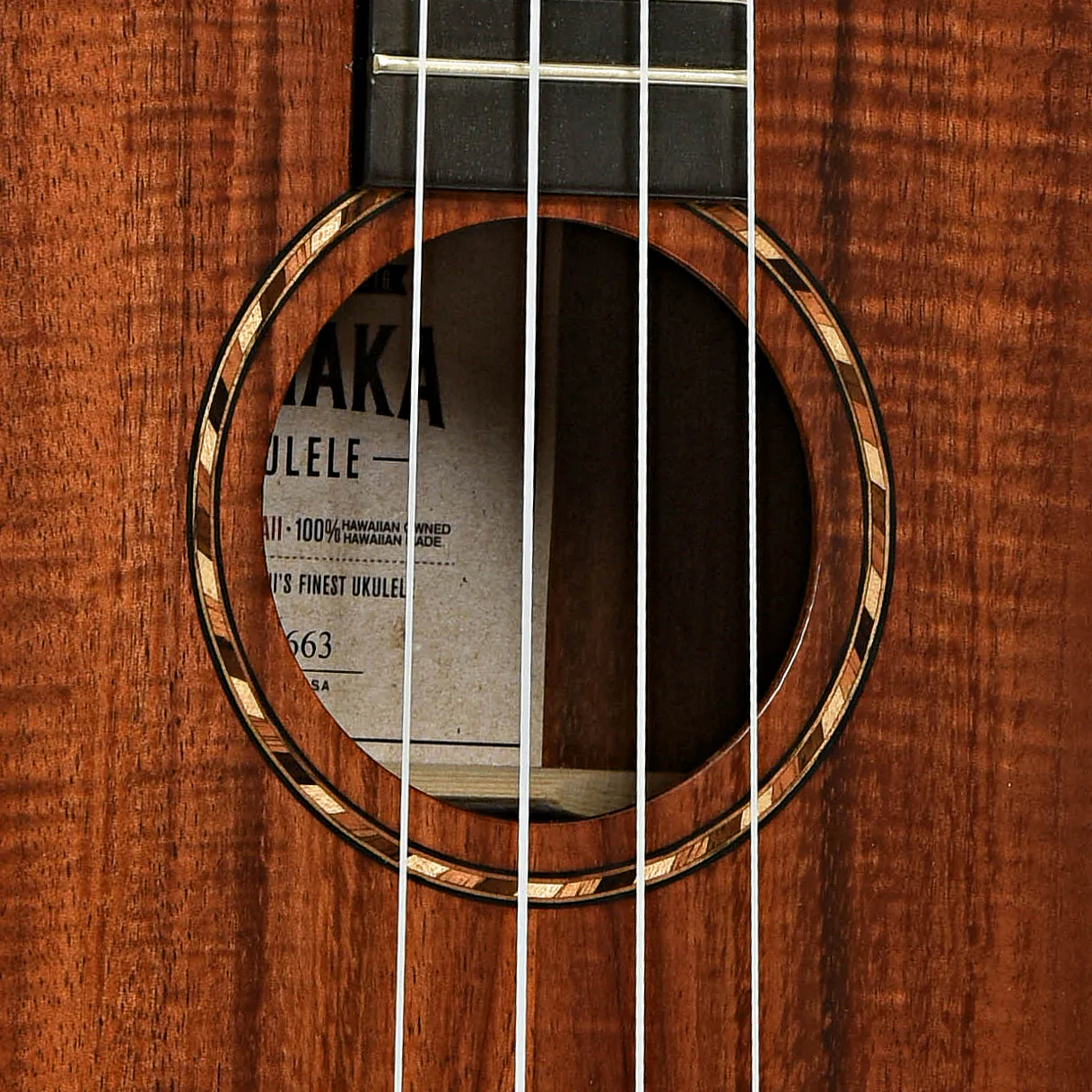 Kamaka HF-3 DI Deluxe Tenor Ukulele (2023) - Image 6