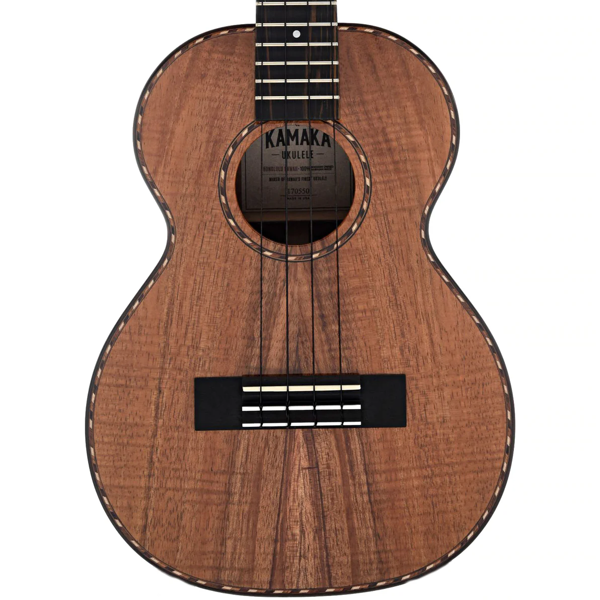 Kamaka HF-3D Deluxe Tenor Ukulele - Image 2