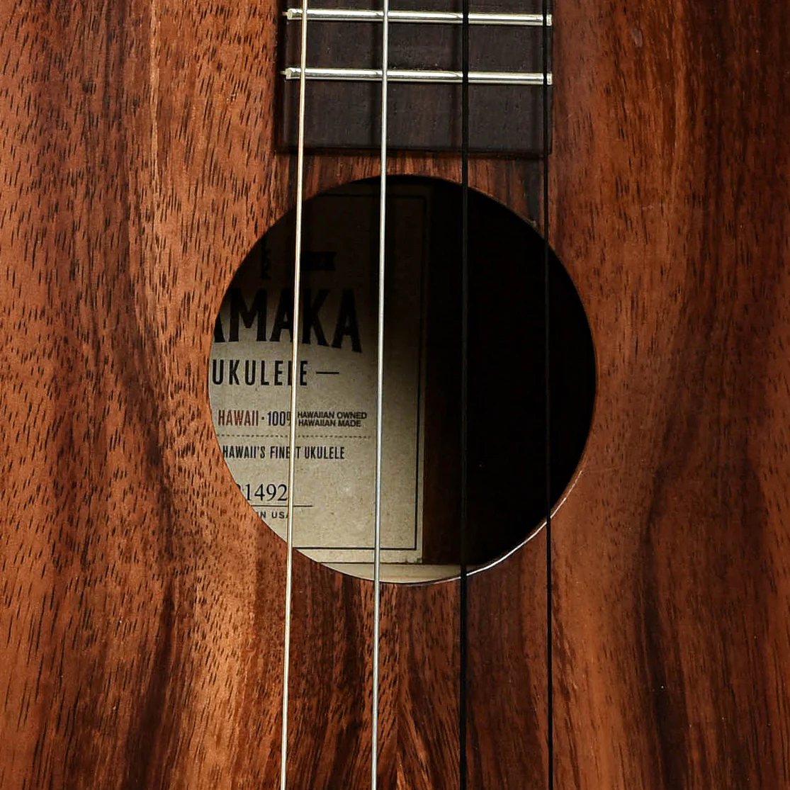 Kamaka HF-4 Baritone Ukulele (2022) - Image 6