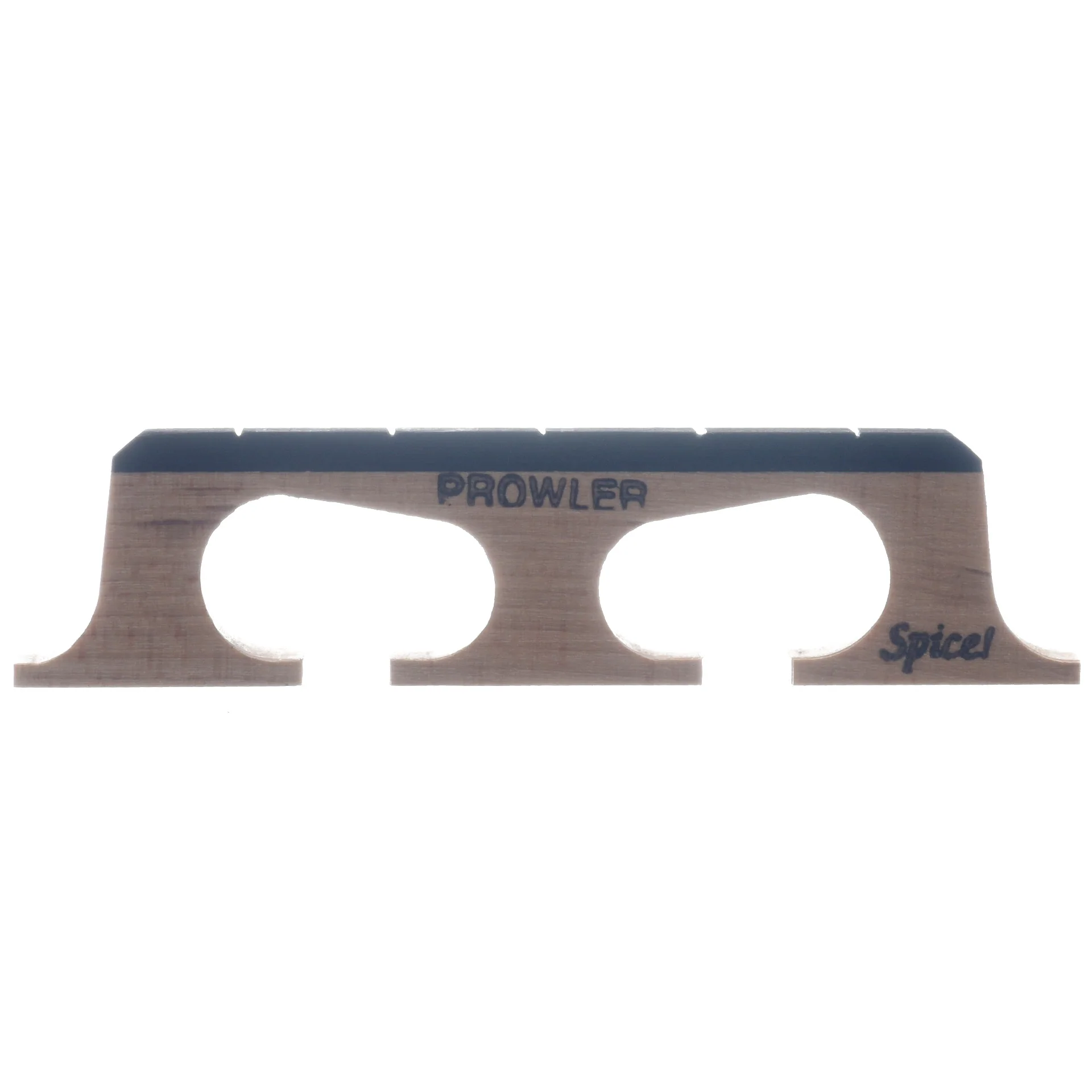 Kat Eyz Prowler Spice Banjo Bridge, 11/16" High, Standard Spacing - Image 2