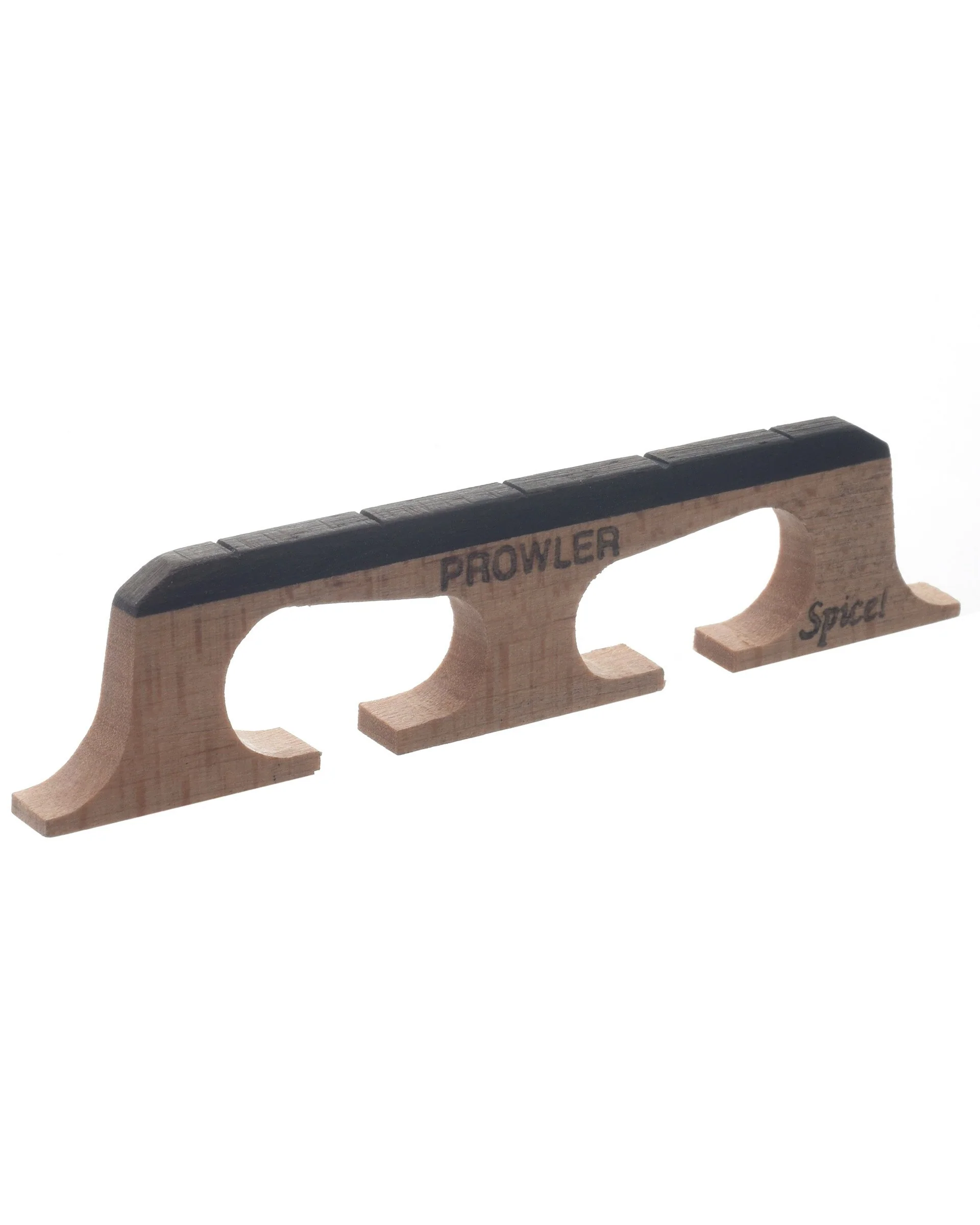 Kat Eyz Prowler Spice Banjo Bridge, 5/8" High, Crowe Spacing - Image 2