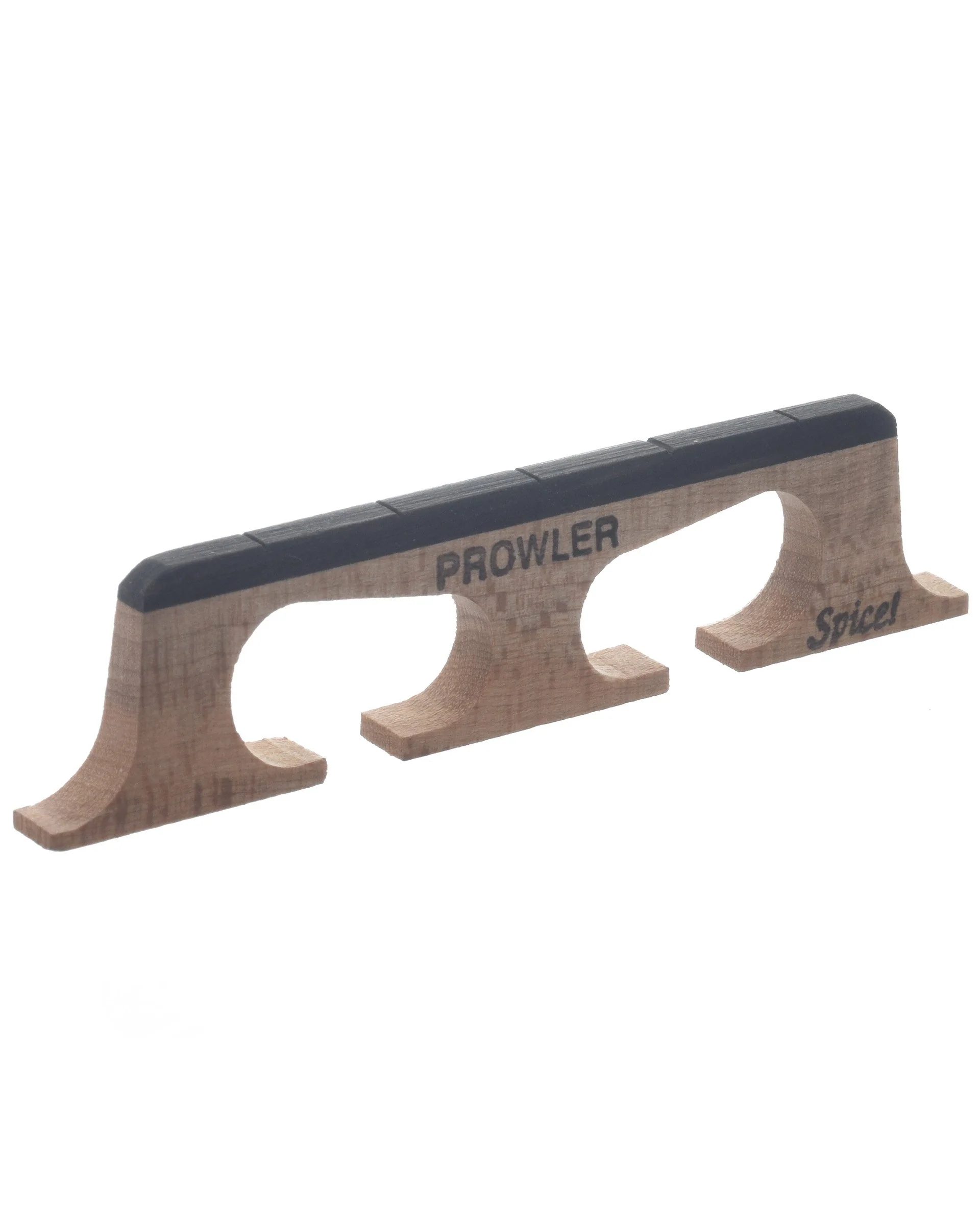 Kat Eyz Prowler Spice Banjo Bridge, .656" High, Standard Spacing - Image 2