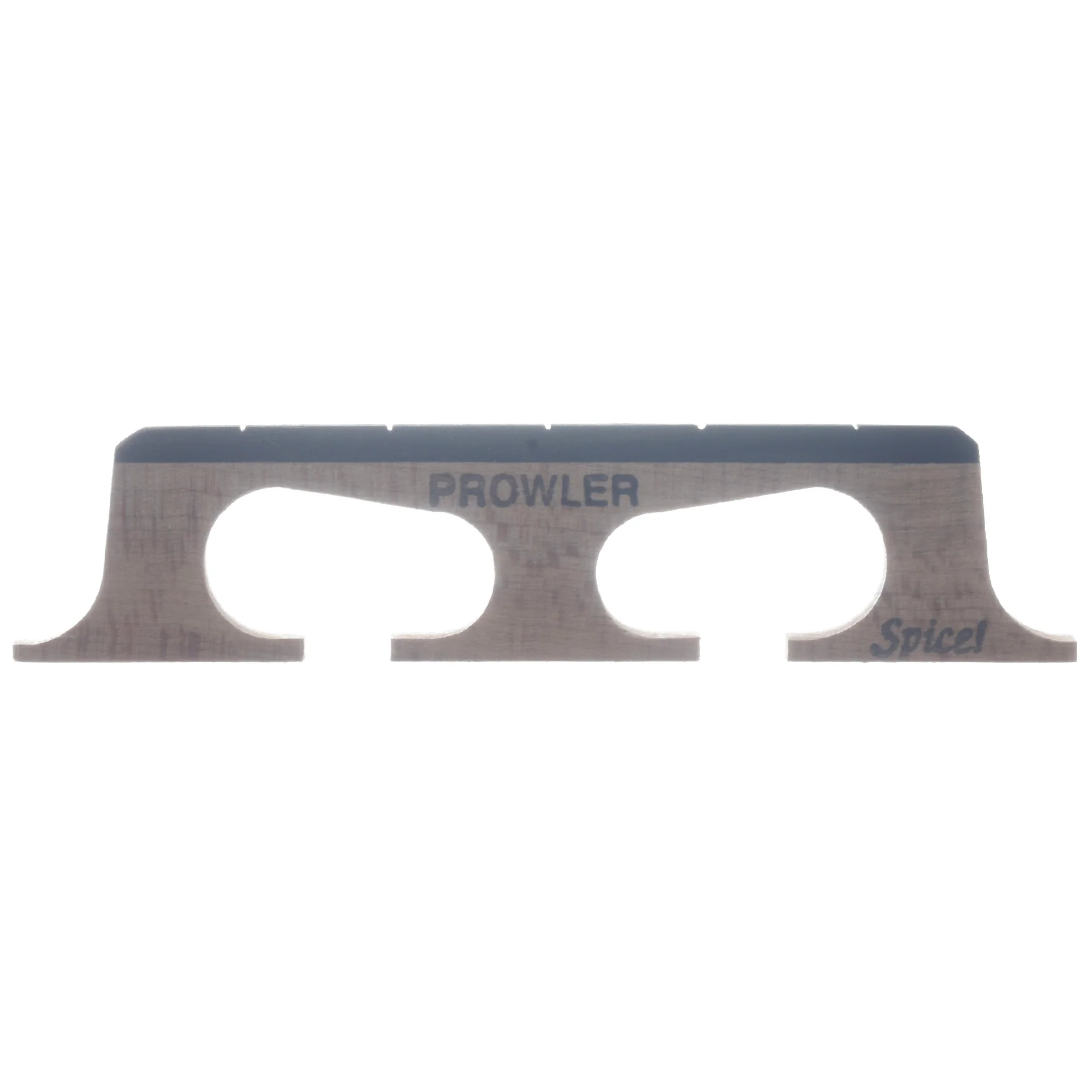 Kat Eyz Prowler Spice Banjo Bridge, .656" High, Standard Spacing - Image 3