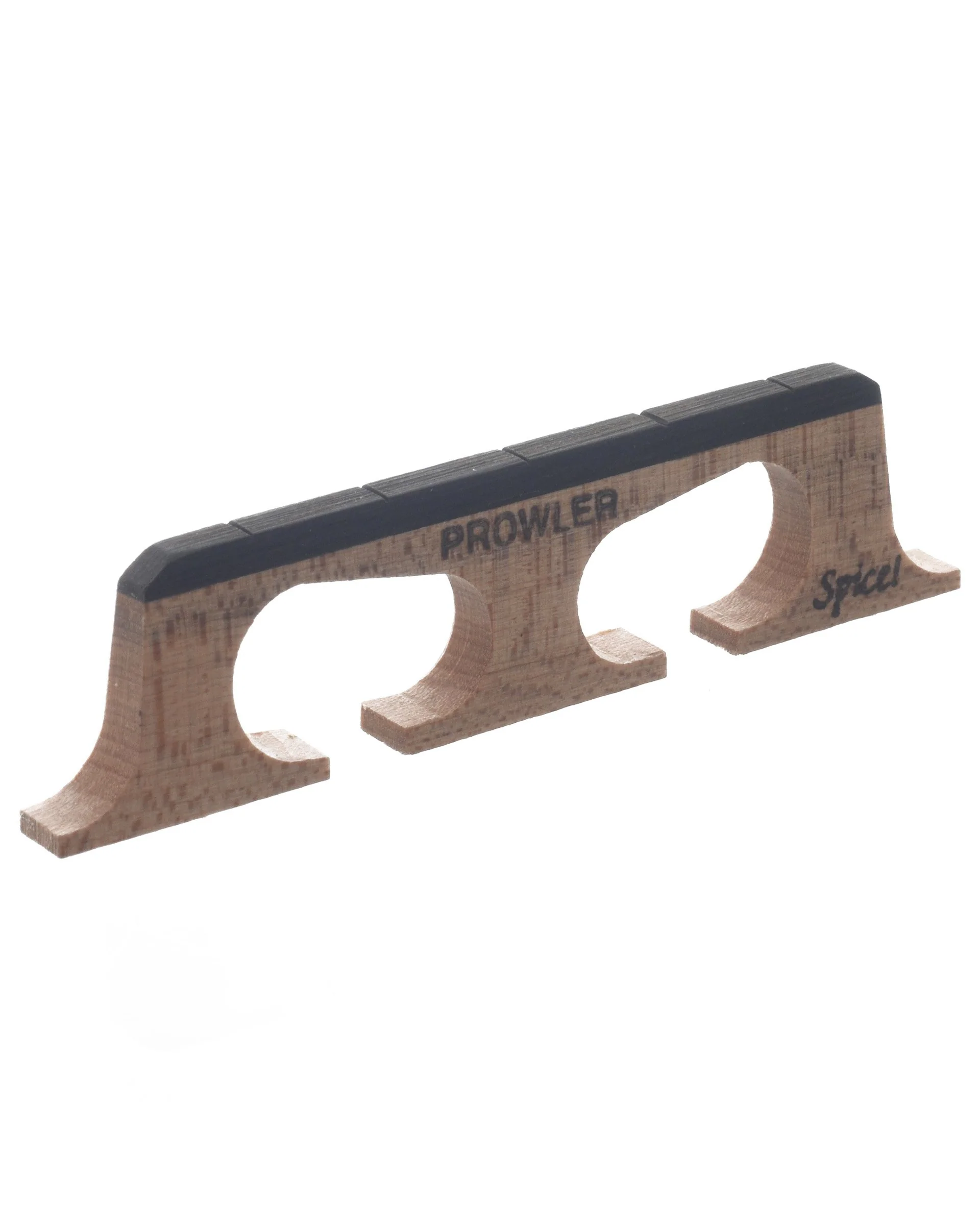 Kat Eyz Prowler Spice Banjo Bridge, 11/16" High, Crowe Spacing - Image 2
