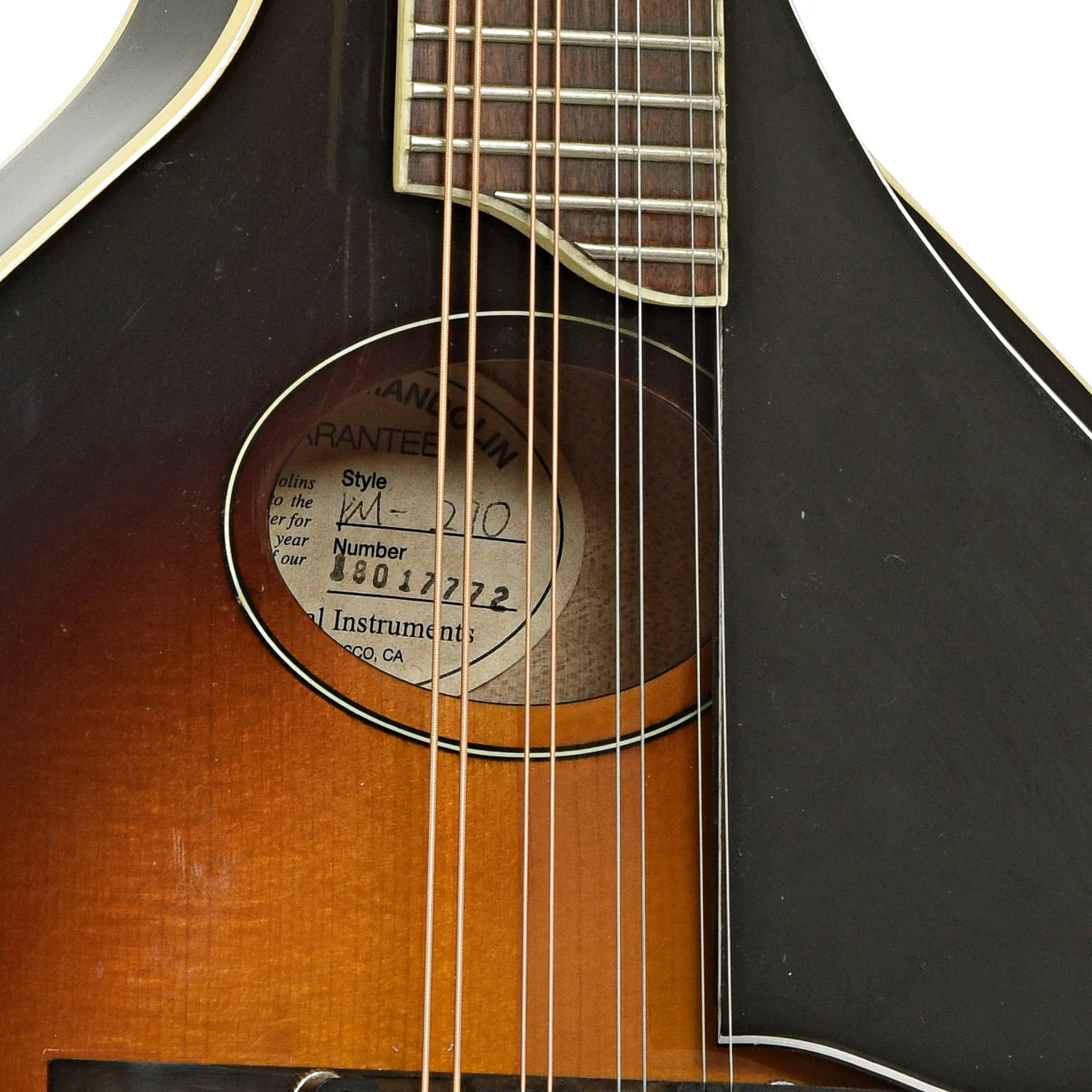 Kentucky KM-270 A-Style Oval-Hole Mandolin (2018) - Image 6