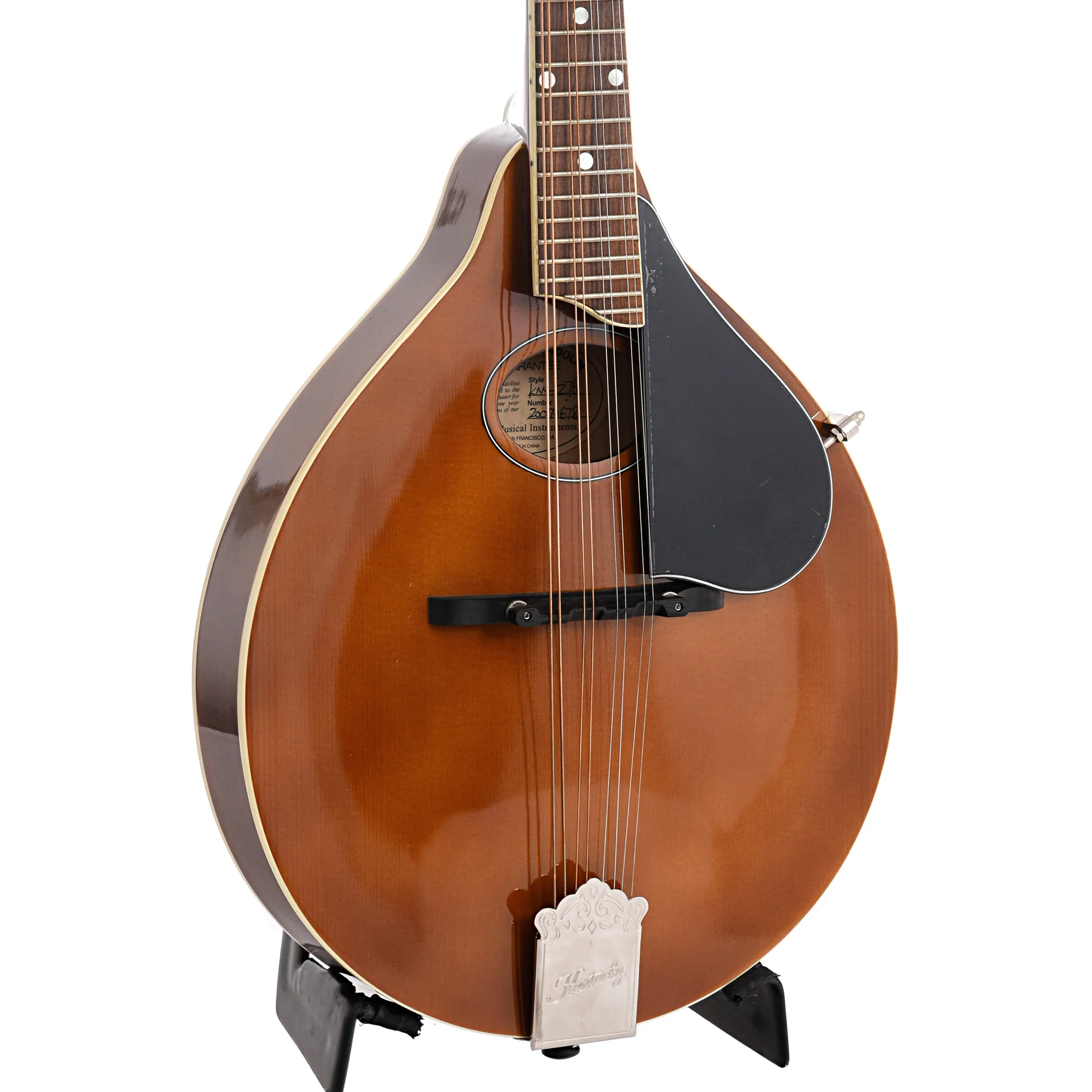 Kentucky KM-276 A-Style Oval Hole Mandolin & Gigbag - Image 13