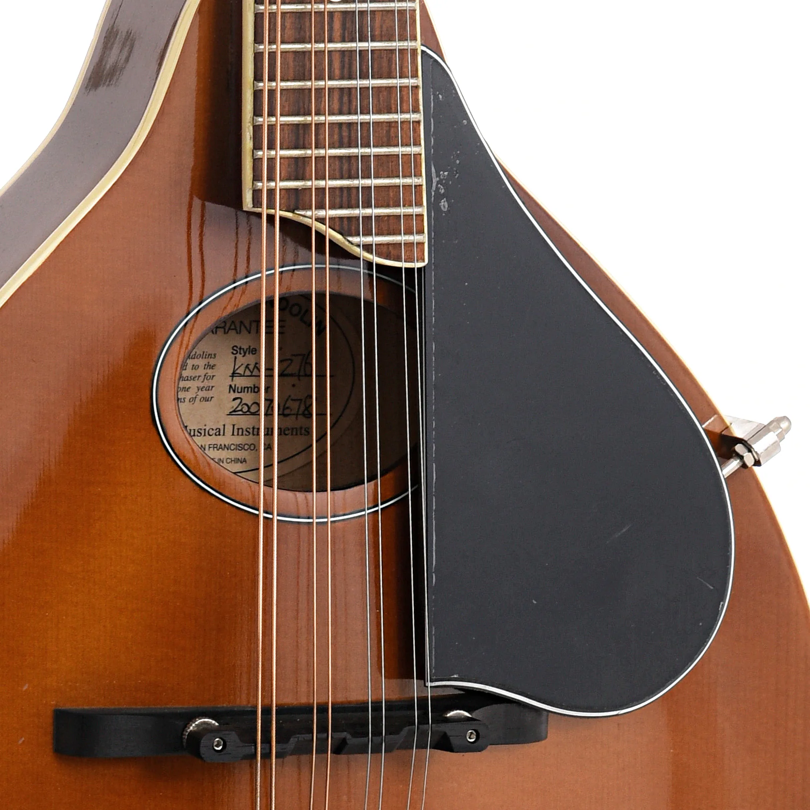 Kentucky KM-276 A-Style Oval Hole Mandolin & Gigbag - Image 5