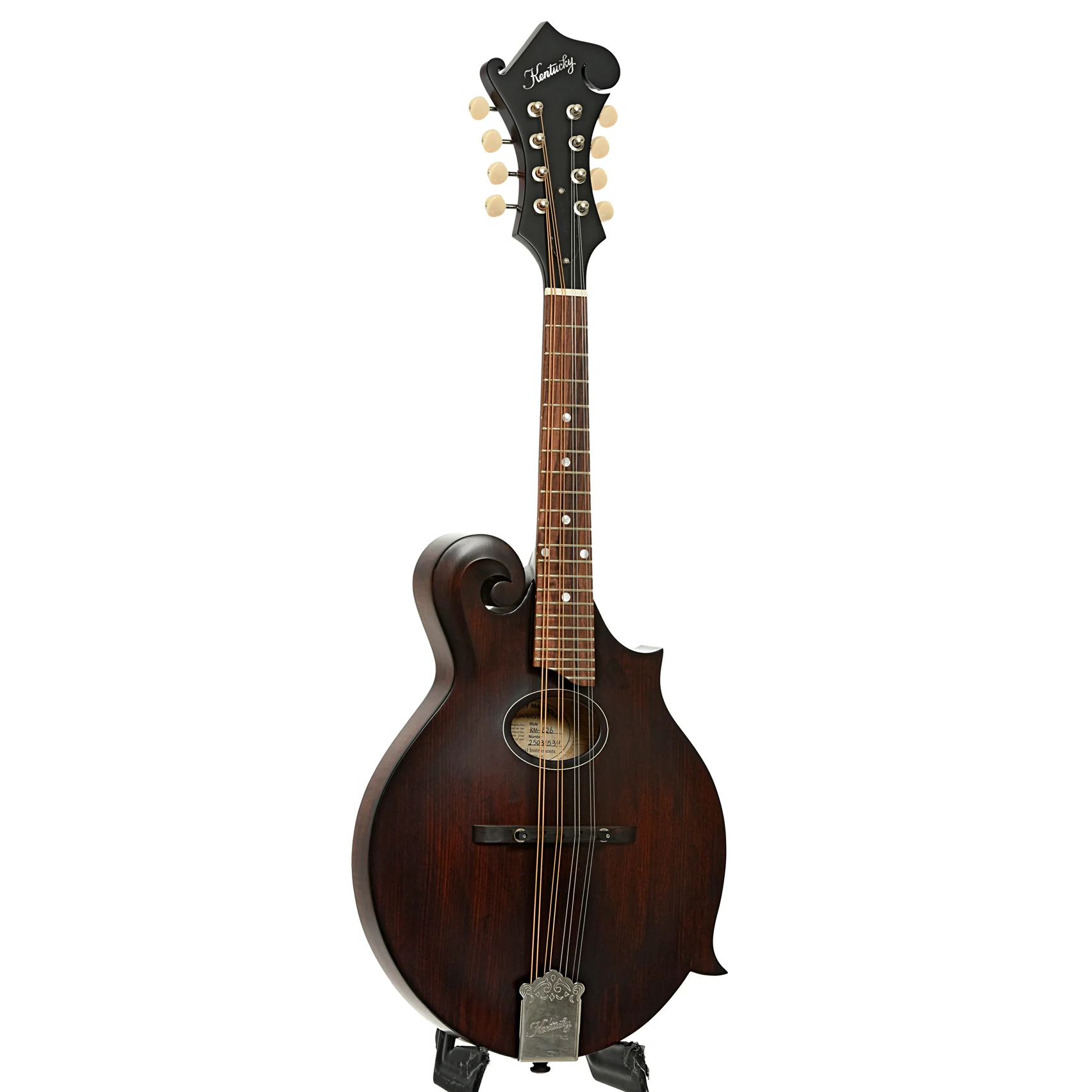 Kentucky KM-626 F-Style Oval Hole Mandolin & Gigbag - Image 3