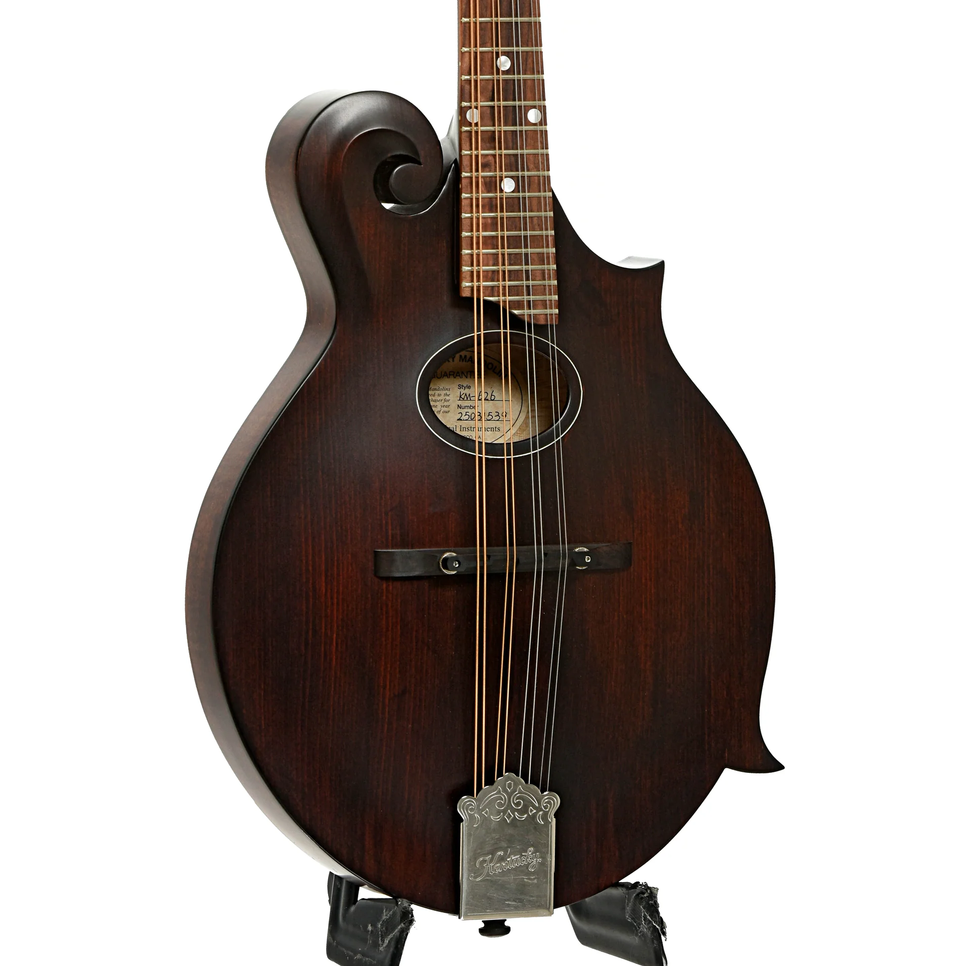 Kentucky KM-626 F-Style Oval Hole Mandolin & Gigbag - Image 4