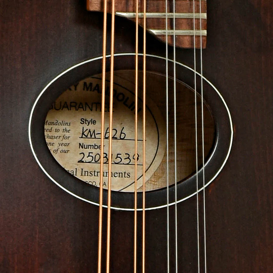 Kentucky KM-626 F-Style Oval Hole Mandolin & Gigbag - Image 6