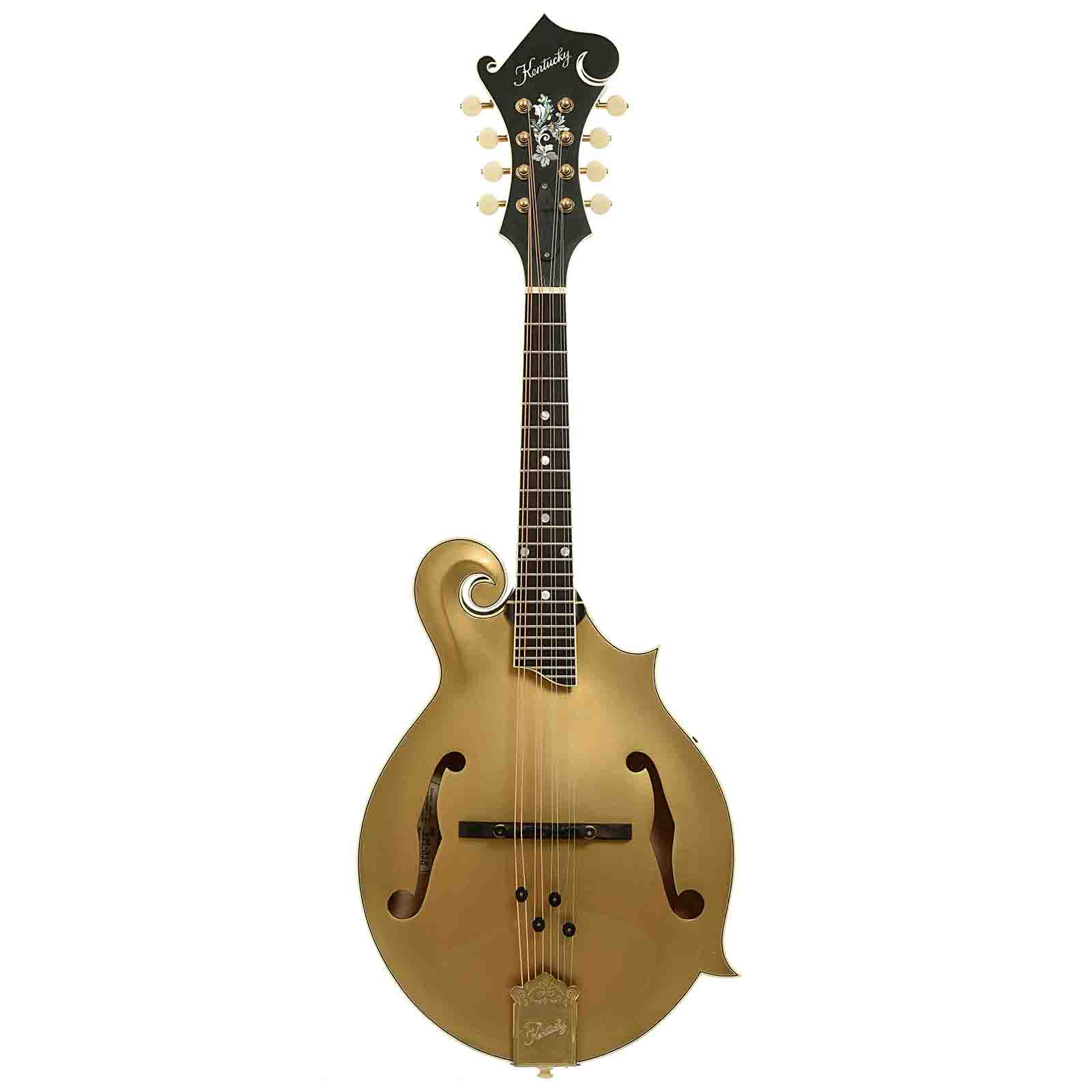 Kentucky KM-858 Gold Artist F-Style Mandolin (2018) - Image 14