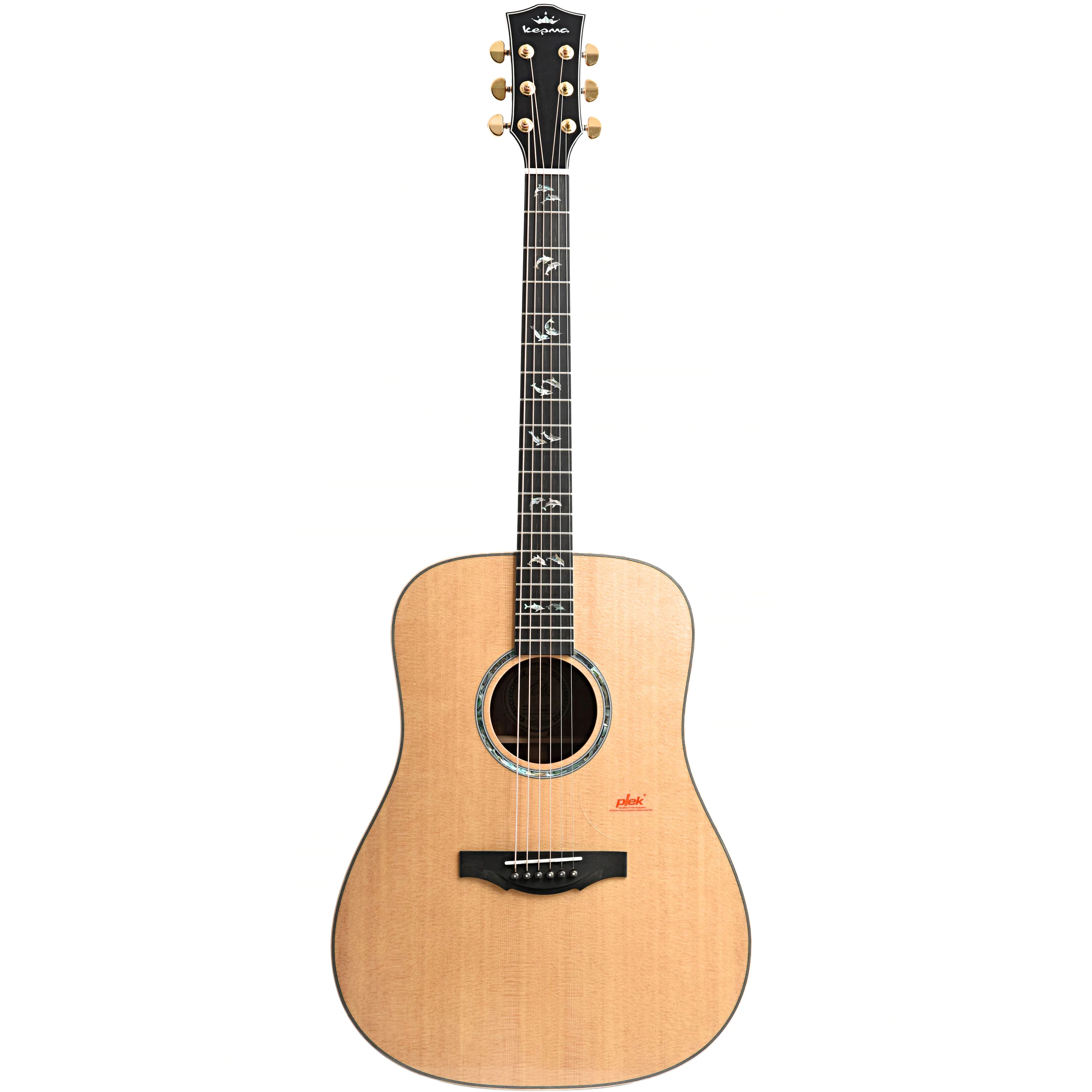 Kepma Elite D1-130 Dreadnought Acoustic Guitar with Case - Image 14