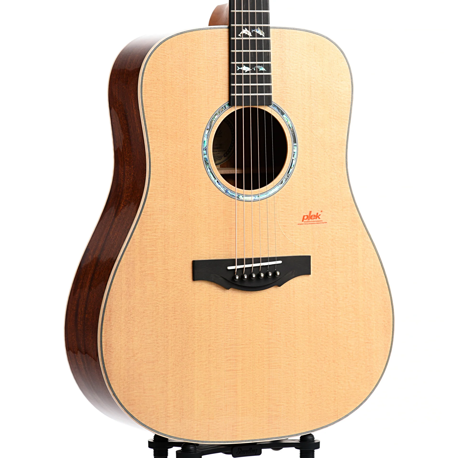 Kepma Elite D1-130 Dreadnought Acoustic Guitar with Case - Image 4