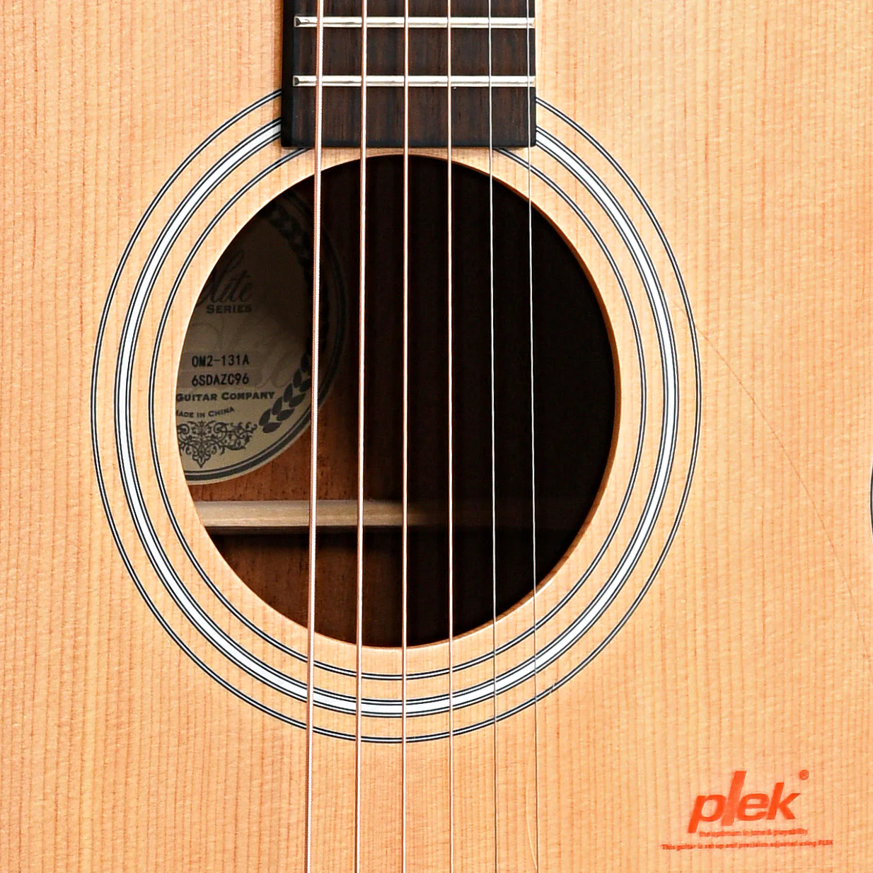 Kepma Elite OM2-131A OM Acoustic-Electric Guitar with Gigbag - Image 6