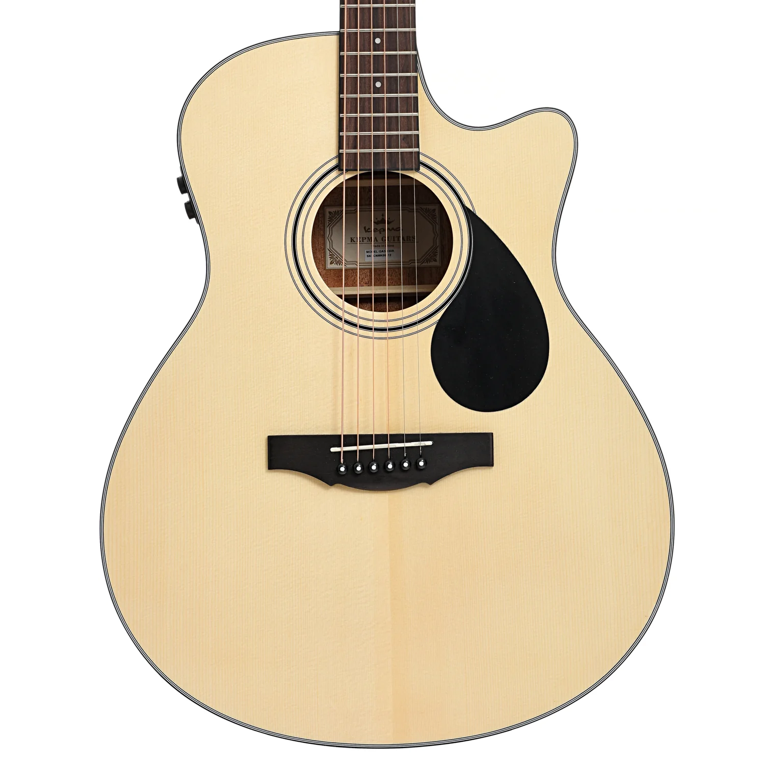 Kepma K3 Series GA3-130A Acoustic-Electric Guitar (recent) - Image 2
