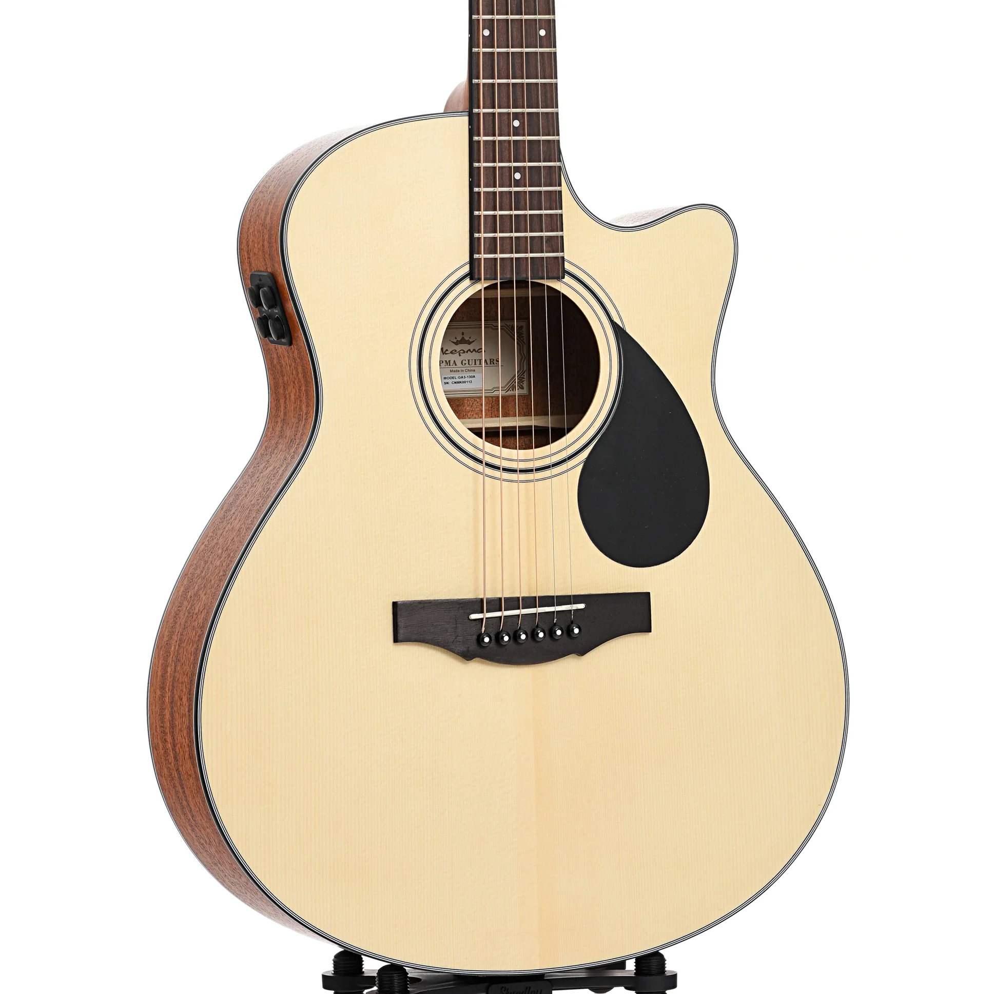 Kepma K3 Series GA3-130A Acoustic-Electric Guitar (recent) - Image 4