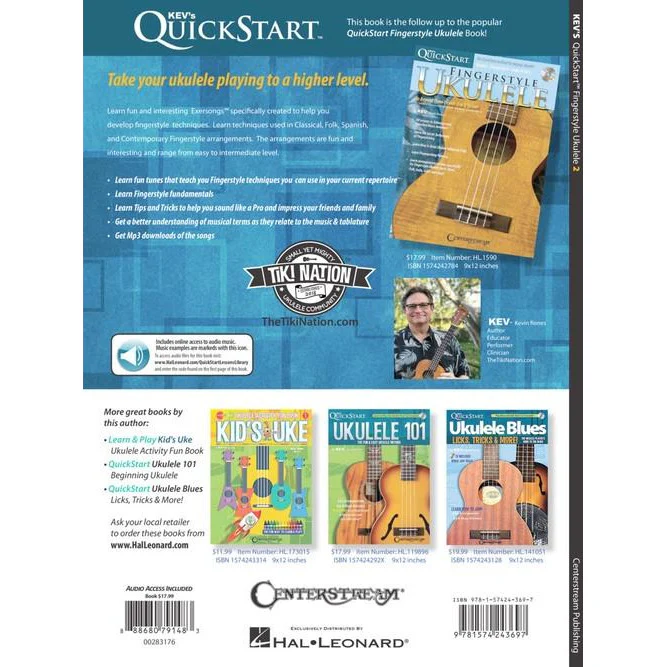 Kev's QuickStart for Fingerstyle Ukulele, Volume 2 - Image 10