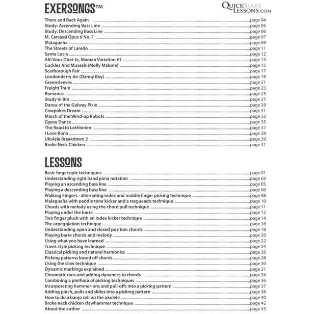 Kev's QuickStart for Fingerstyle Ukulele, Volume 2 - Image 3