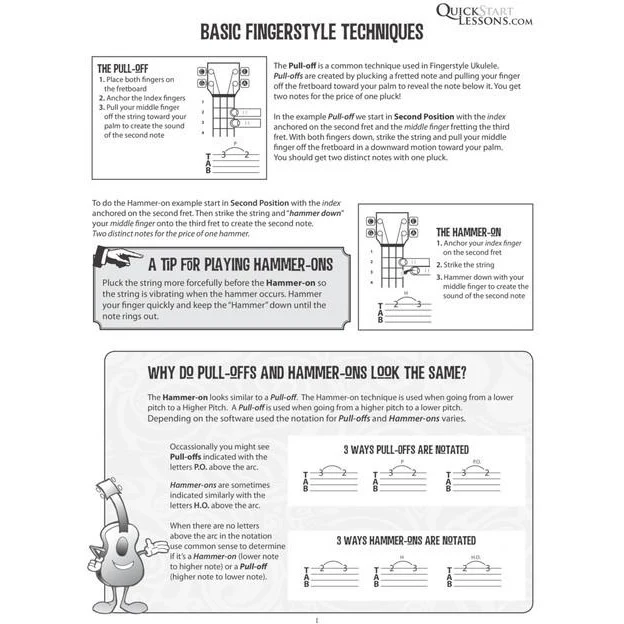 Kev's QuickStart for Fingerstyle Ukulele, Volume 2 - Image 5