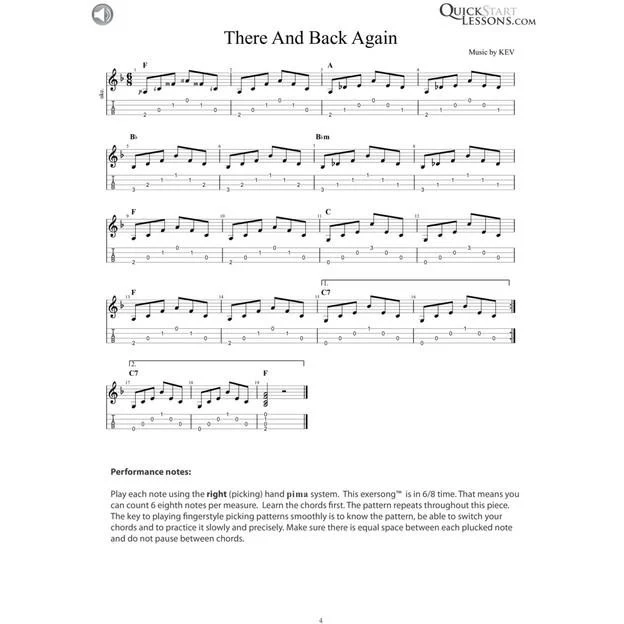 Kev's QuickStart for Fingerstyle Ukulele, Volume 2 - Image 7