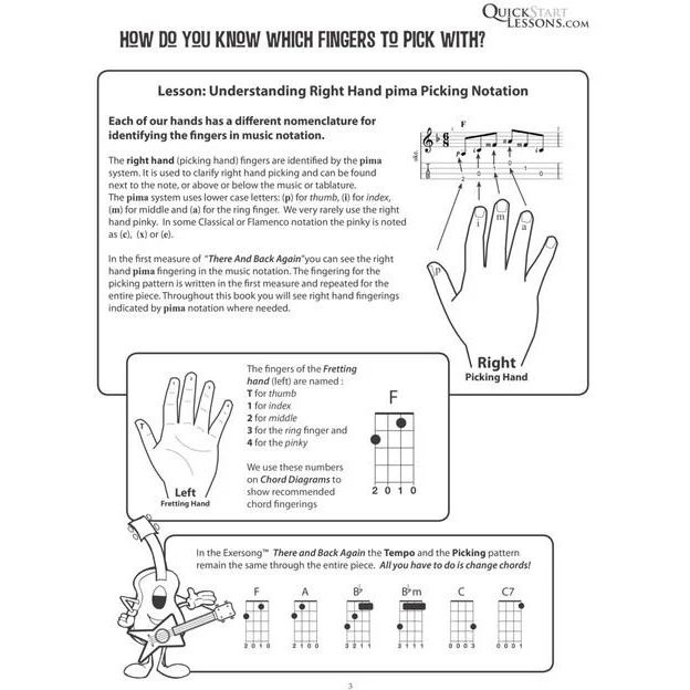 Kev's QuickStart for Fingerstyle Ukulele, Volume 2 - Image 8