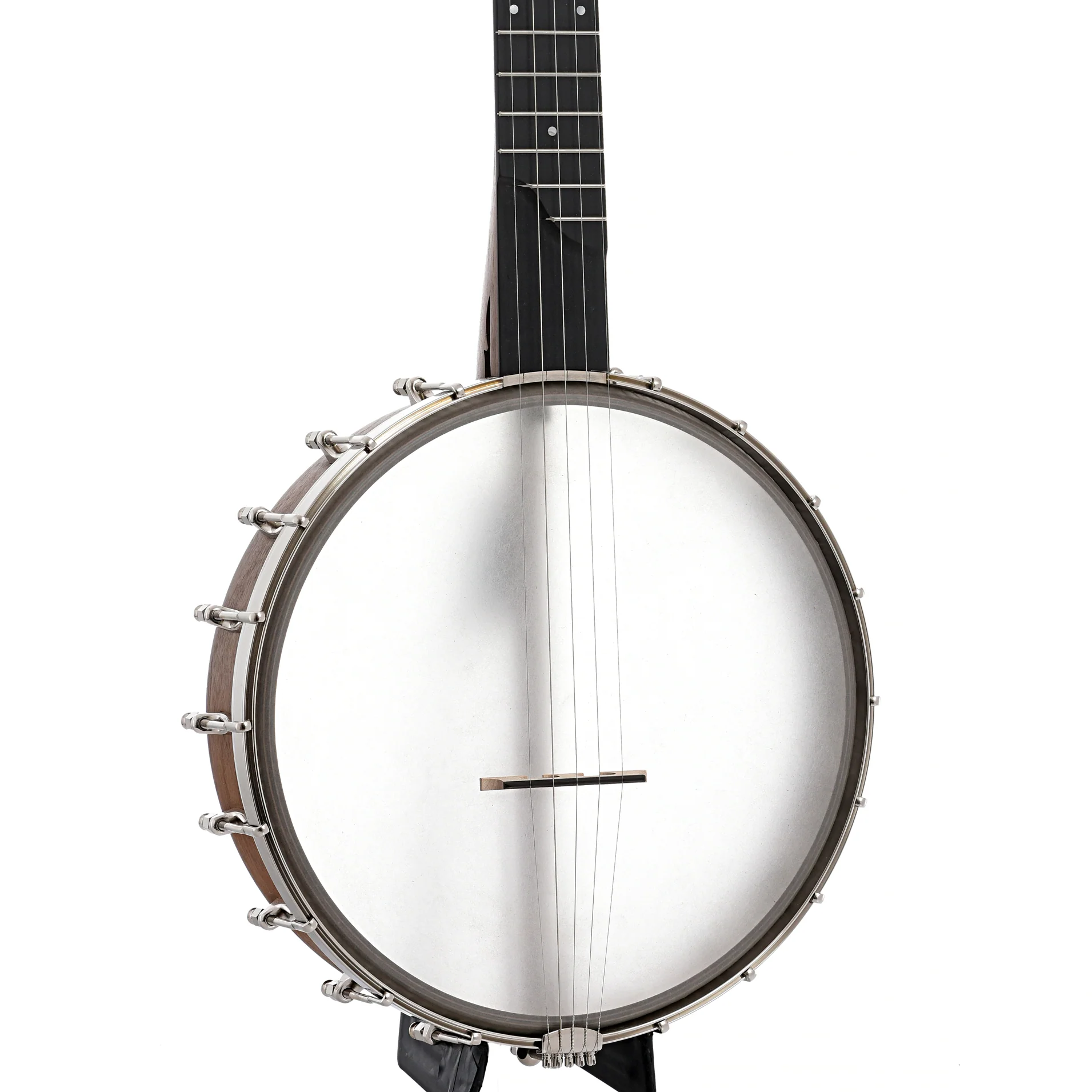 Kevin Enoch Tradesman 11in Openback Banjo& Gigbag, Walnut - Image 2