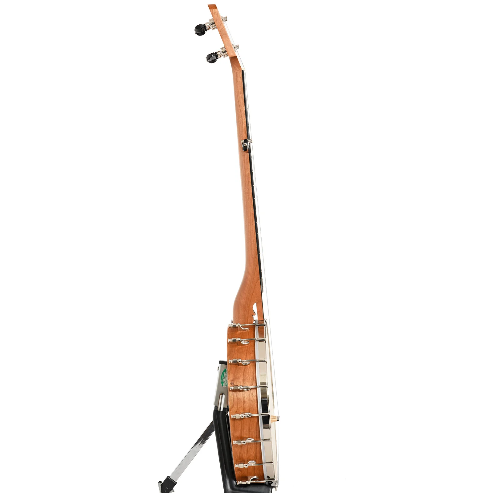 Kevin Enoch Tradesman 12in Openback Banjo & Gigbag, Cherry - Image 14