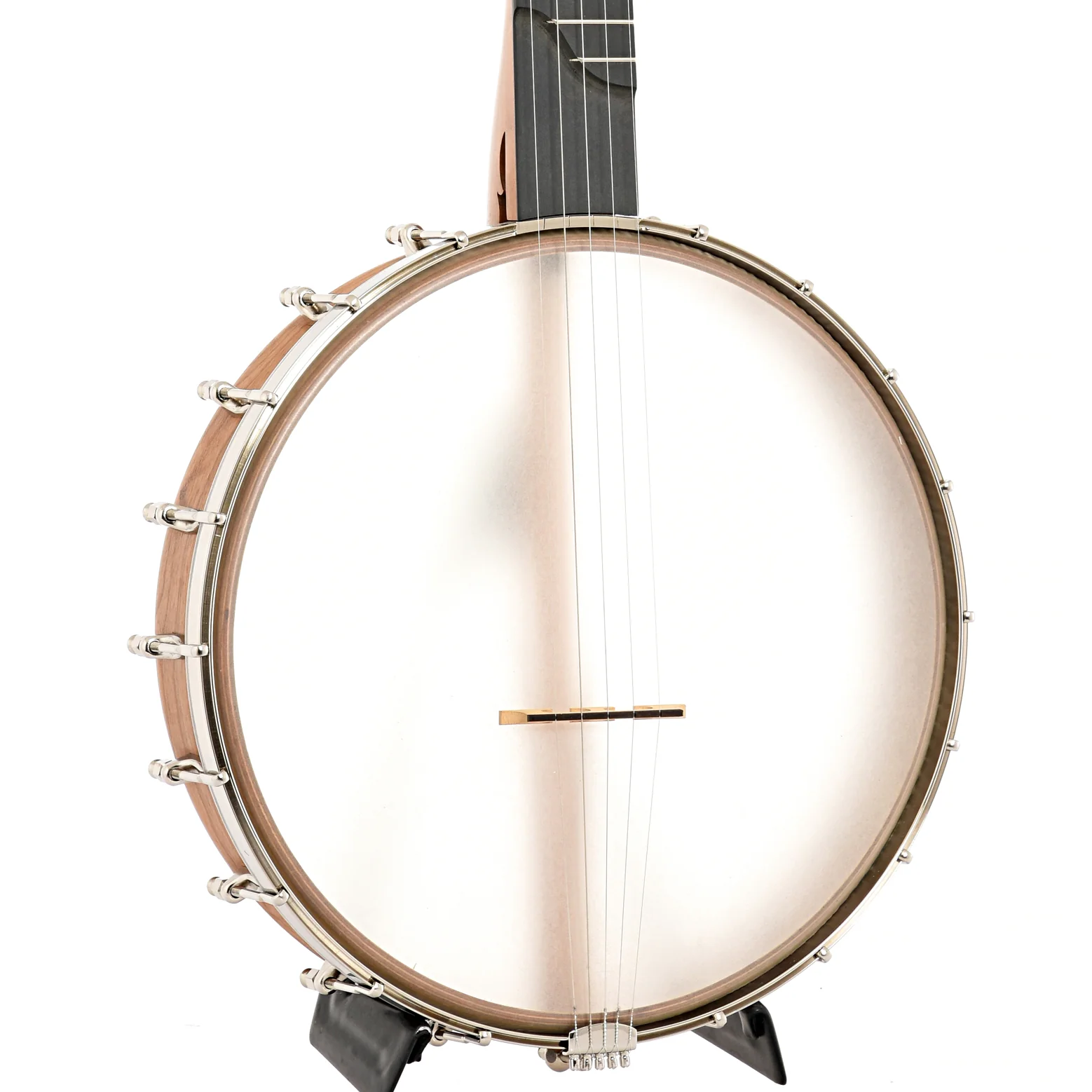 Kevin Enoch Tradesman 12in Openback Banjo & Gigbag, Cherry - Image 4