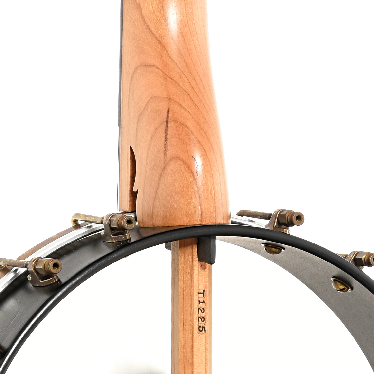 Kevin Enoch Tradesman Fretless 12in Openback Banjo & Gigbag, Antique Hardware, Nylgut Strings - Image 9