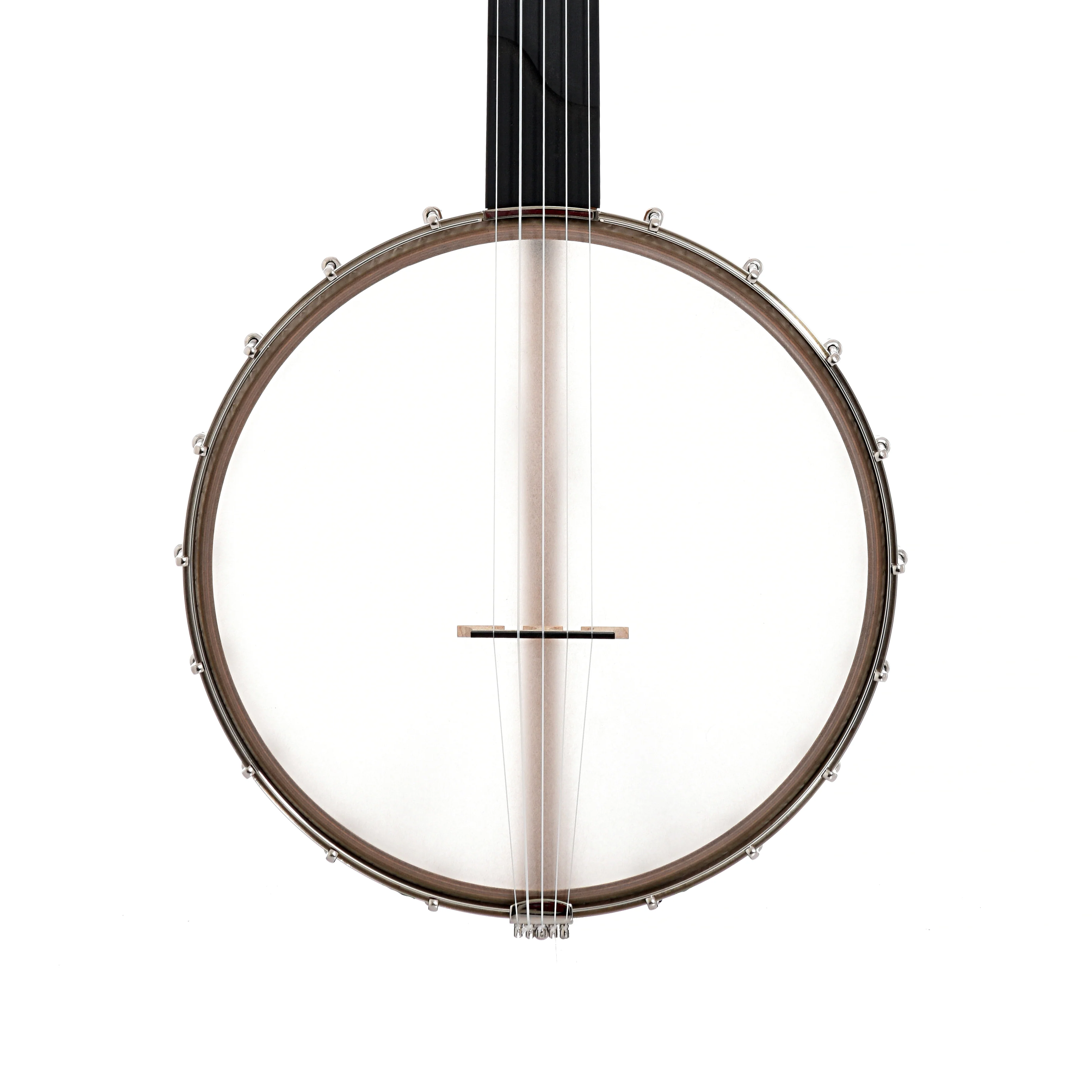 Kevin Enoch Tradesman Fretless 12in Openback Banjo & Gigbag, Cherry, Nylgut Strings - Image 15