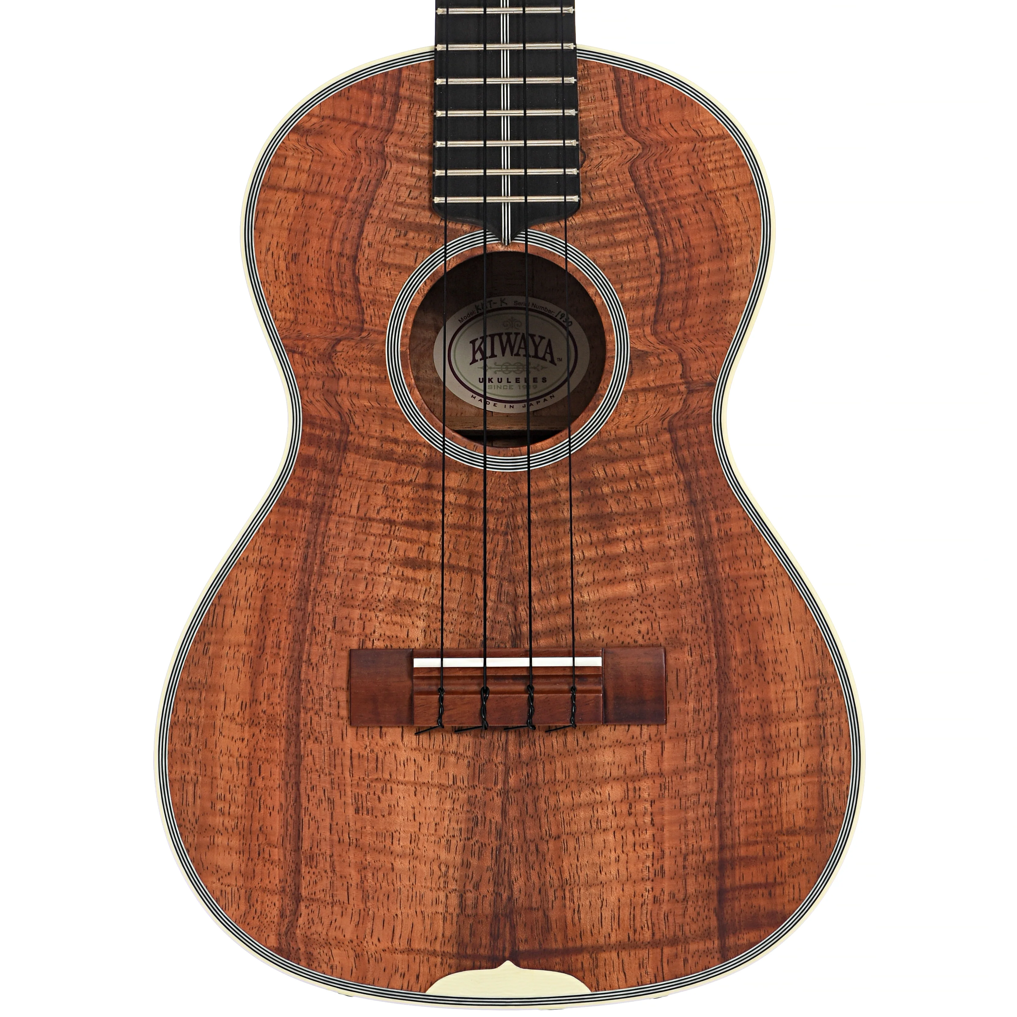 Kiwaya Master Series KMT-K Solid Koa Tenor Ukulele - Image 2