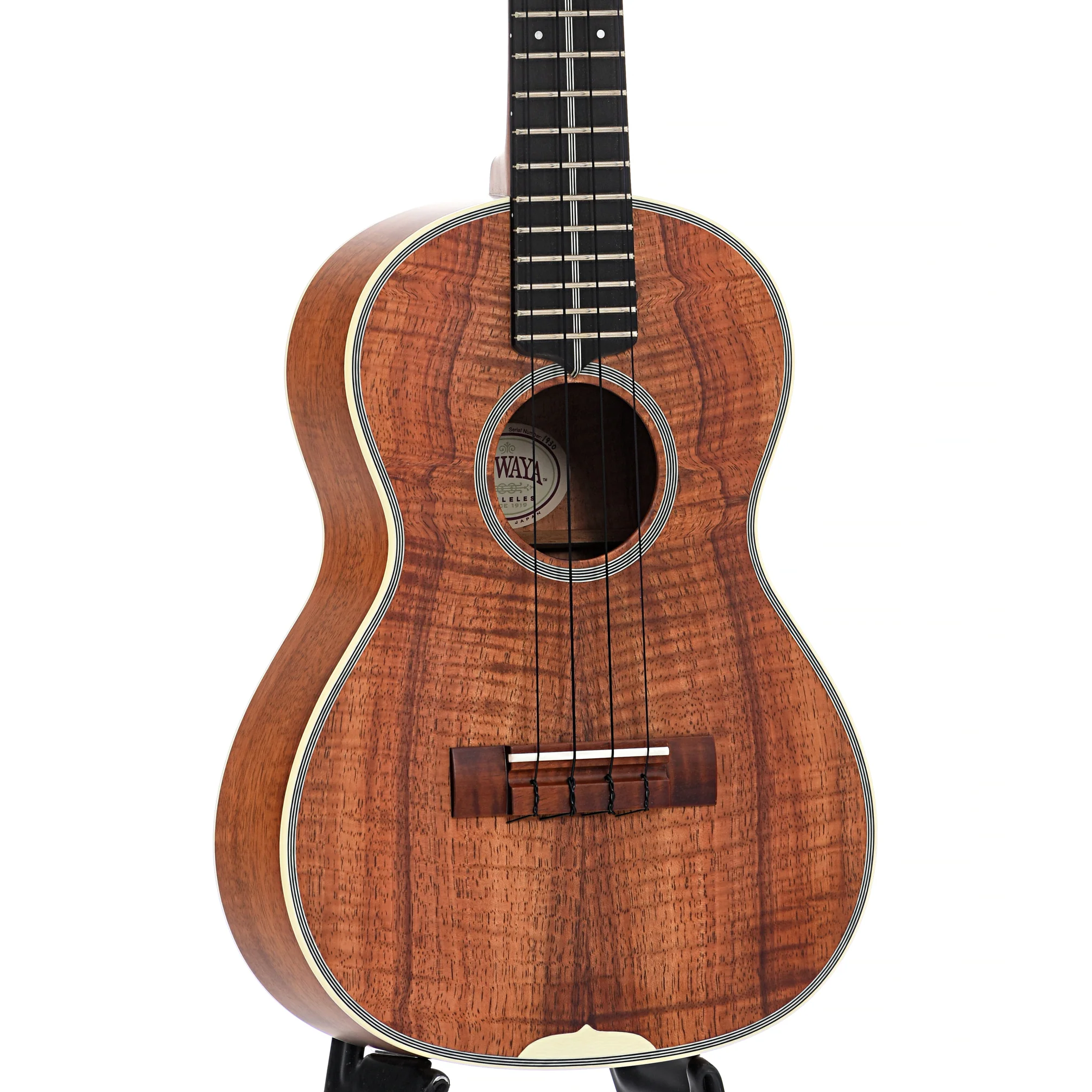 Kiwaya Master Series KMT-K Solid Koa Tenor Ukulele - Image 3