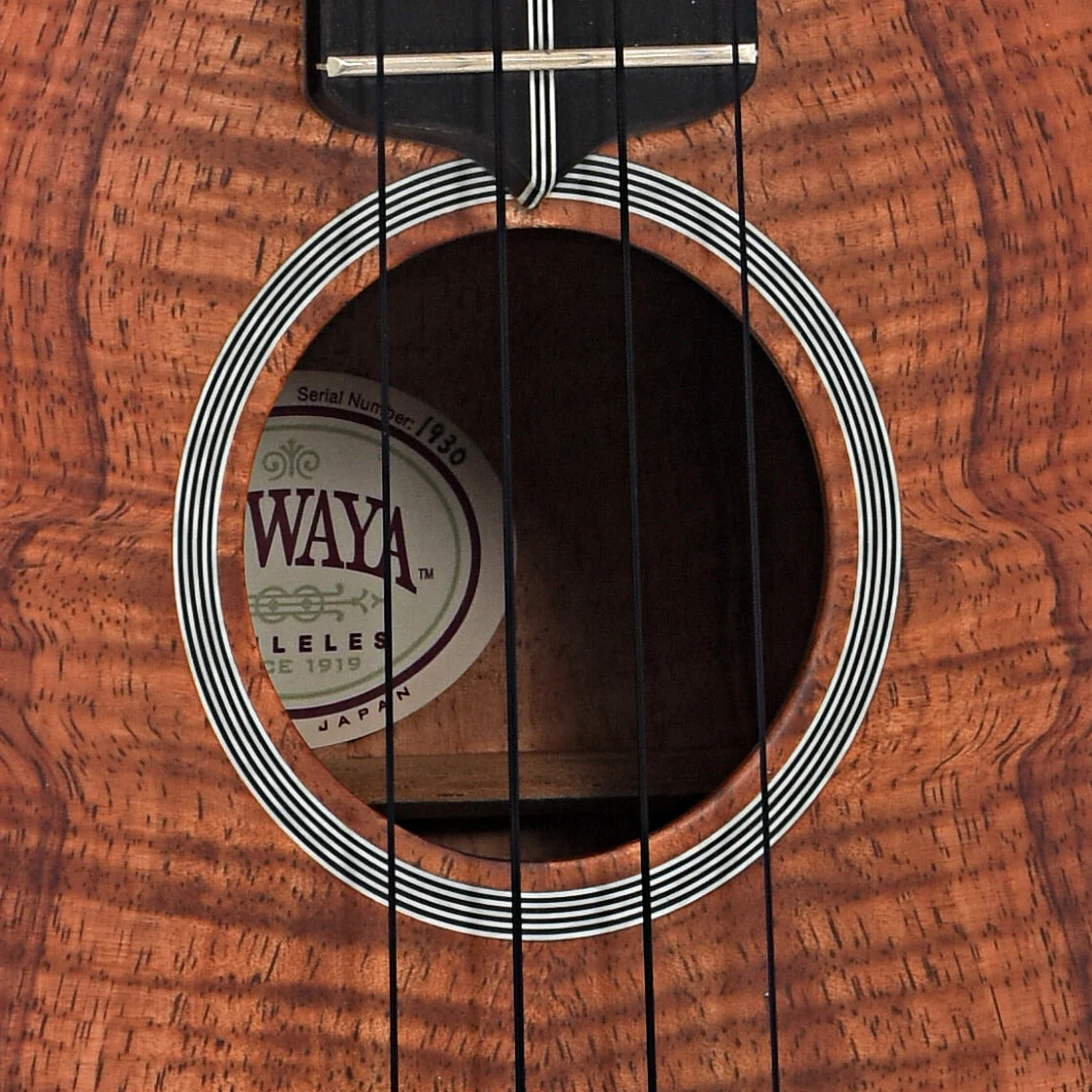 Kiwaya Master Series KMT-K Solid Koa Tenor Ukulele - Image 5