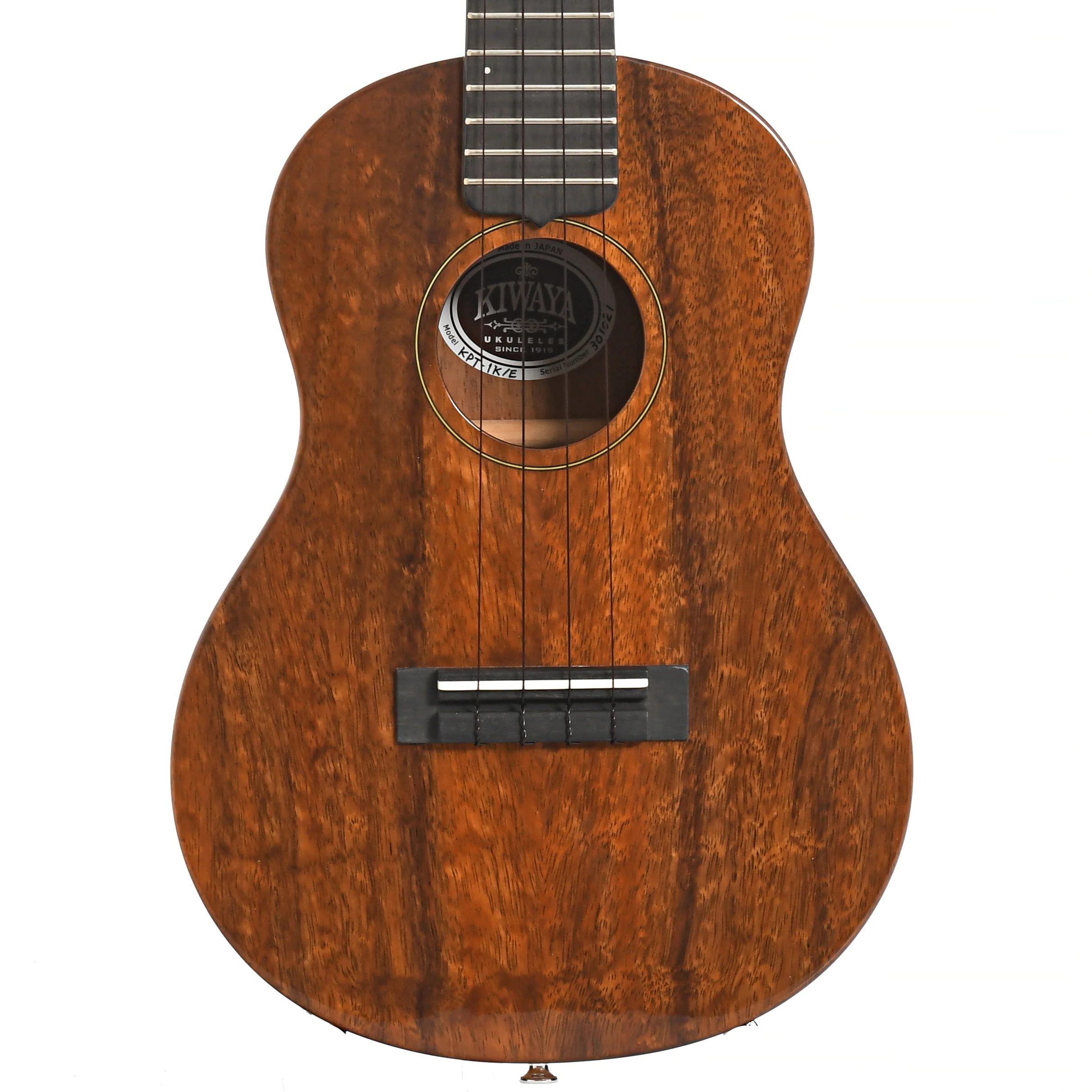 Kiwaya Strummer Series KPT-1K Solid Koa Tenor Ukulele - Image 2