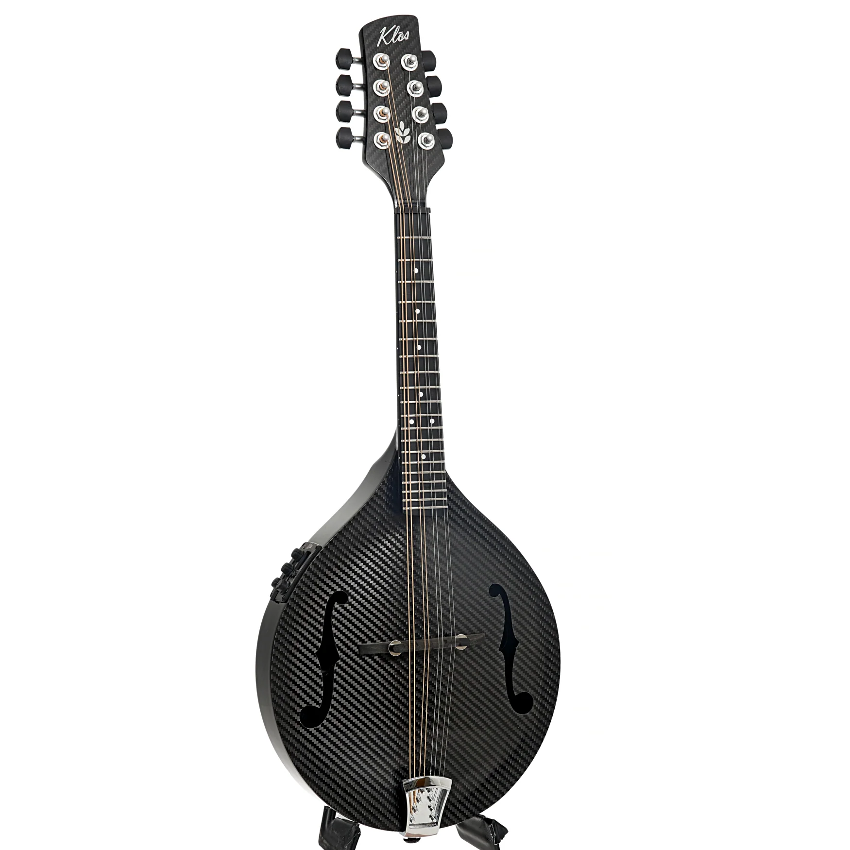 KLOS Carbon Fiber Acoustic-Electric Mandolin with Active EQ A-Style - Image 3