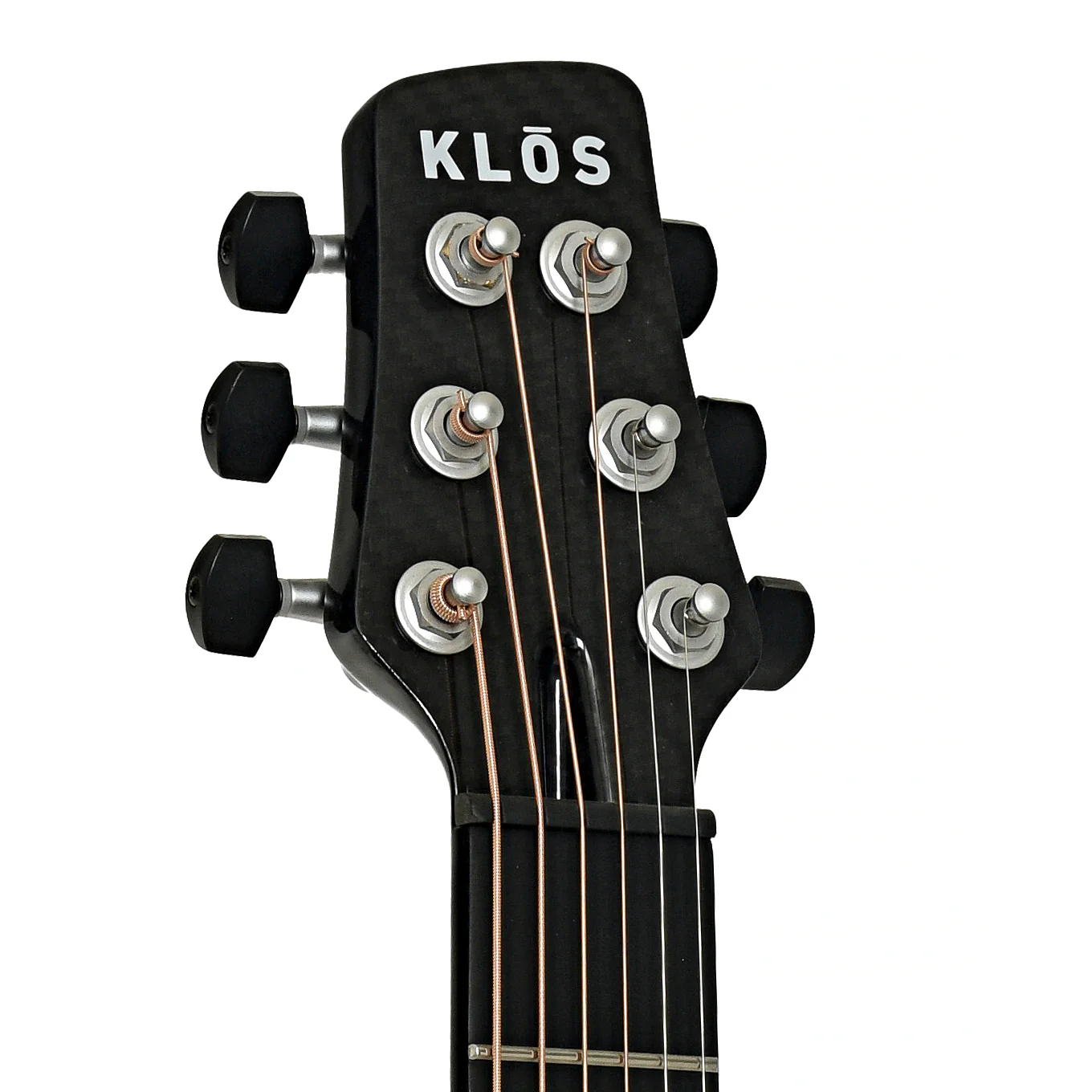 KLOS Full Carbon Acoustic-Electric Travel Guitar, B-Stock - Image 8