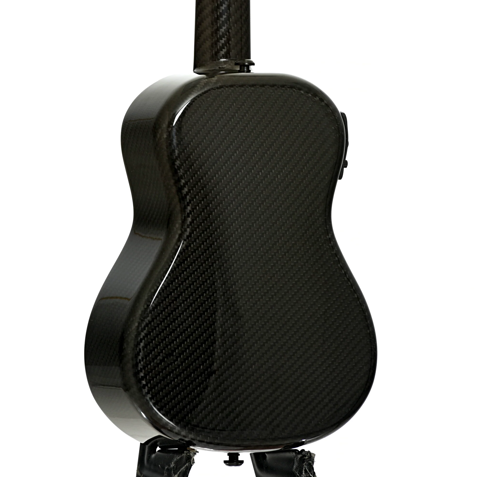 KLOS Full Carbon Deluxe Acoustic-Electric Concert Ukulele - Image 11