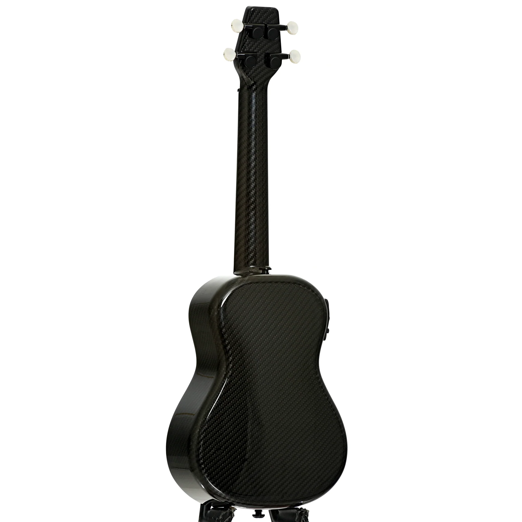 KLOS Full Carbon Deluxe Acoustic-Electric Concert Ukulele - Image 12