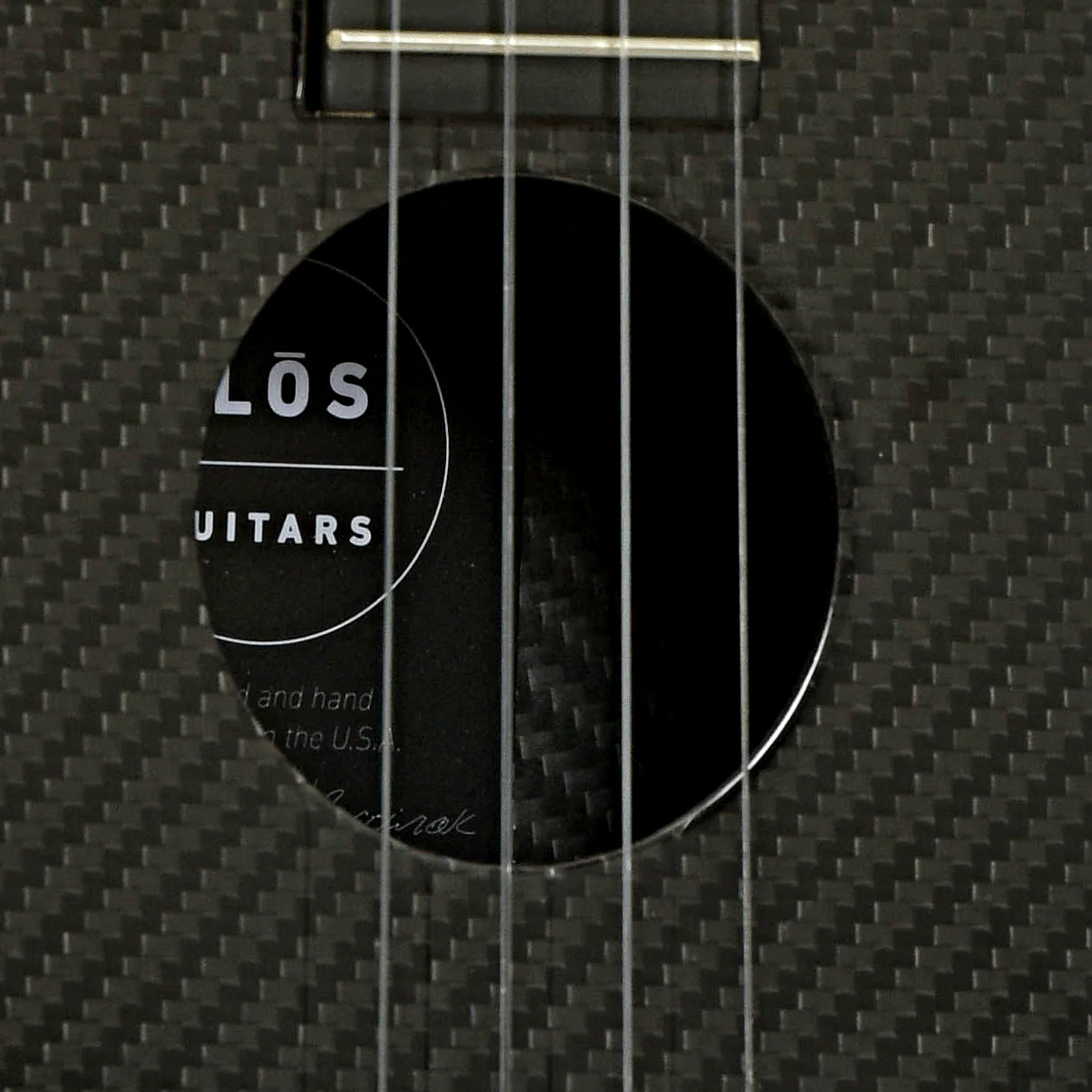 KLOS Full Carbon Deluxe Acoustic-Electric Concert Ukulele - Image 6