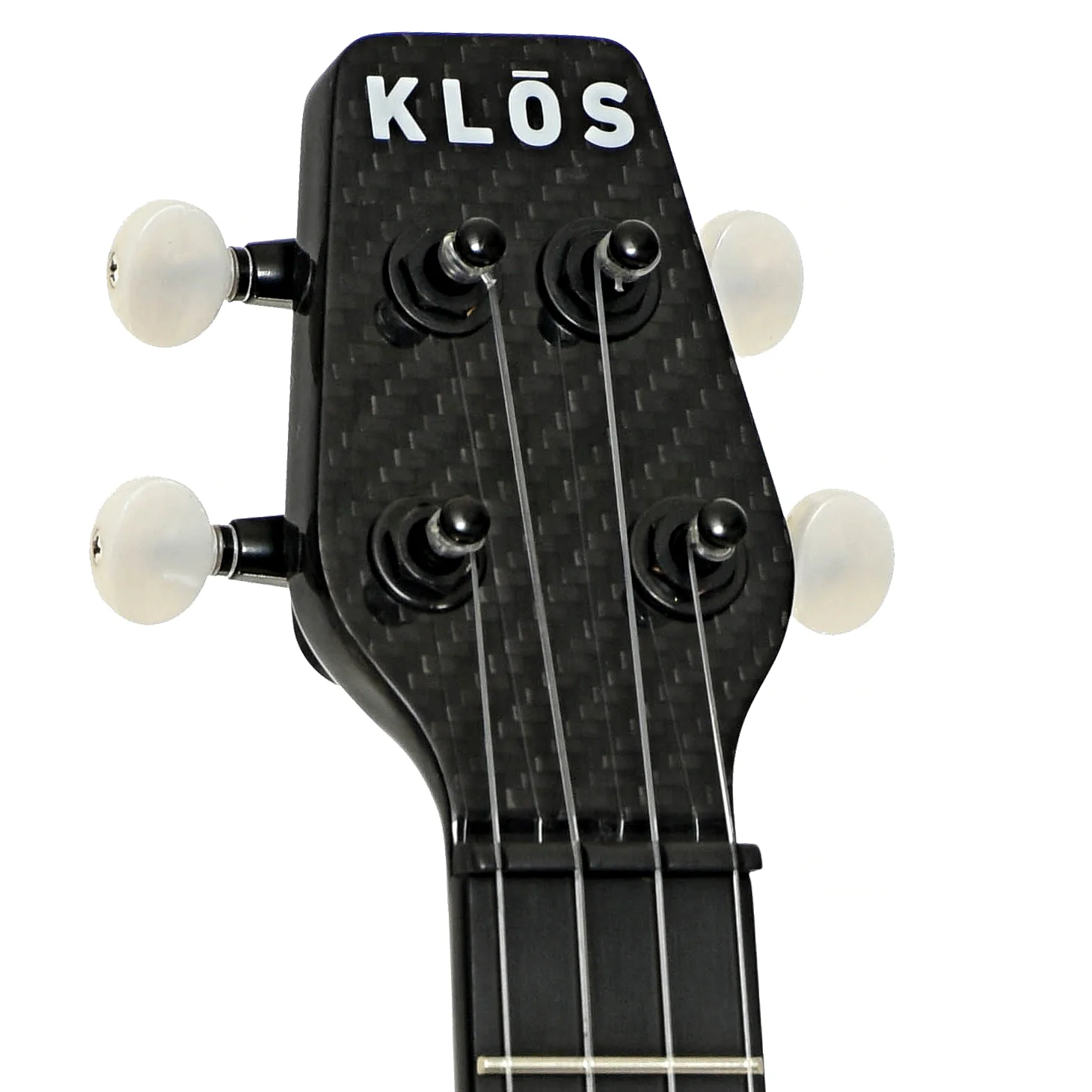 KLOS Full Carbon Deluxe Acoustic-Electric Concert Ukulele - Image 8