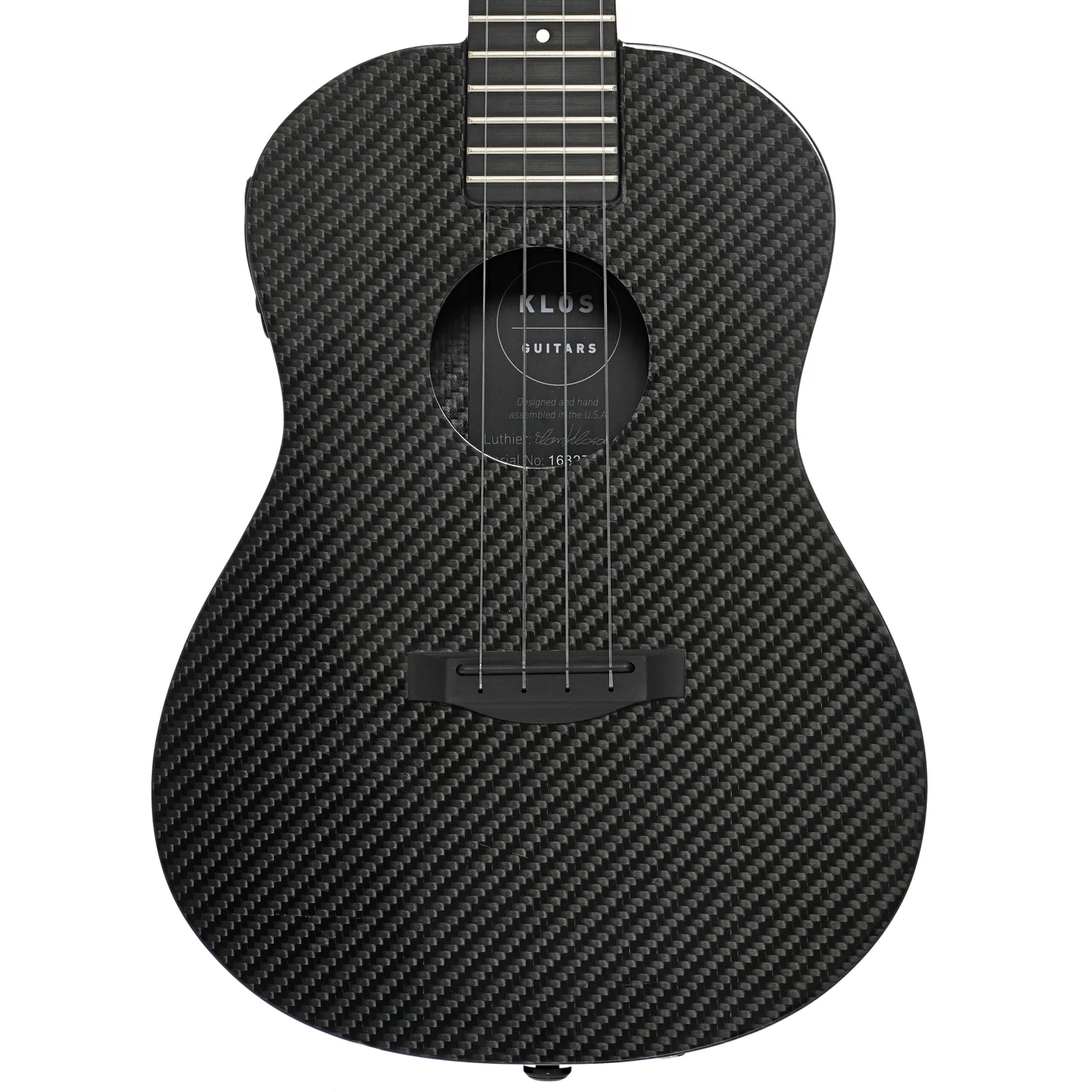 KLOS Full Carbon Deluxe Acoustic-Electric Tenor Ukulele - Image 2